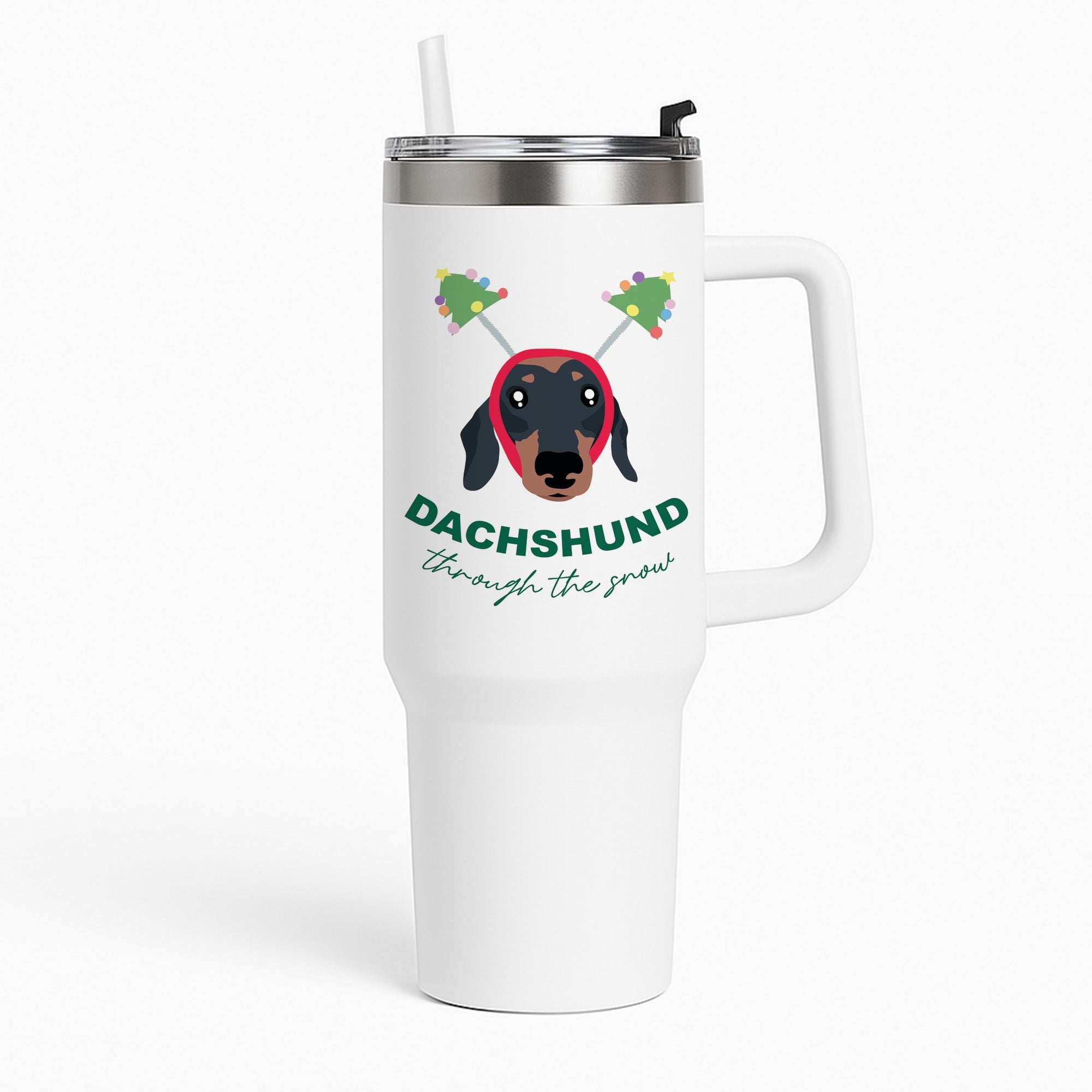 Dachshund Through The Snow Tumbler