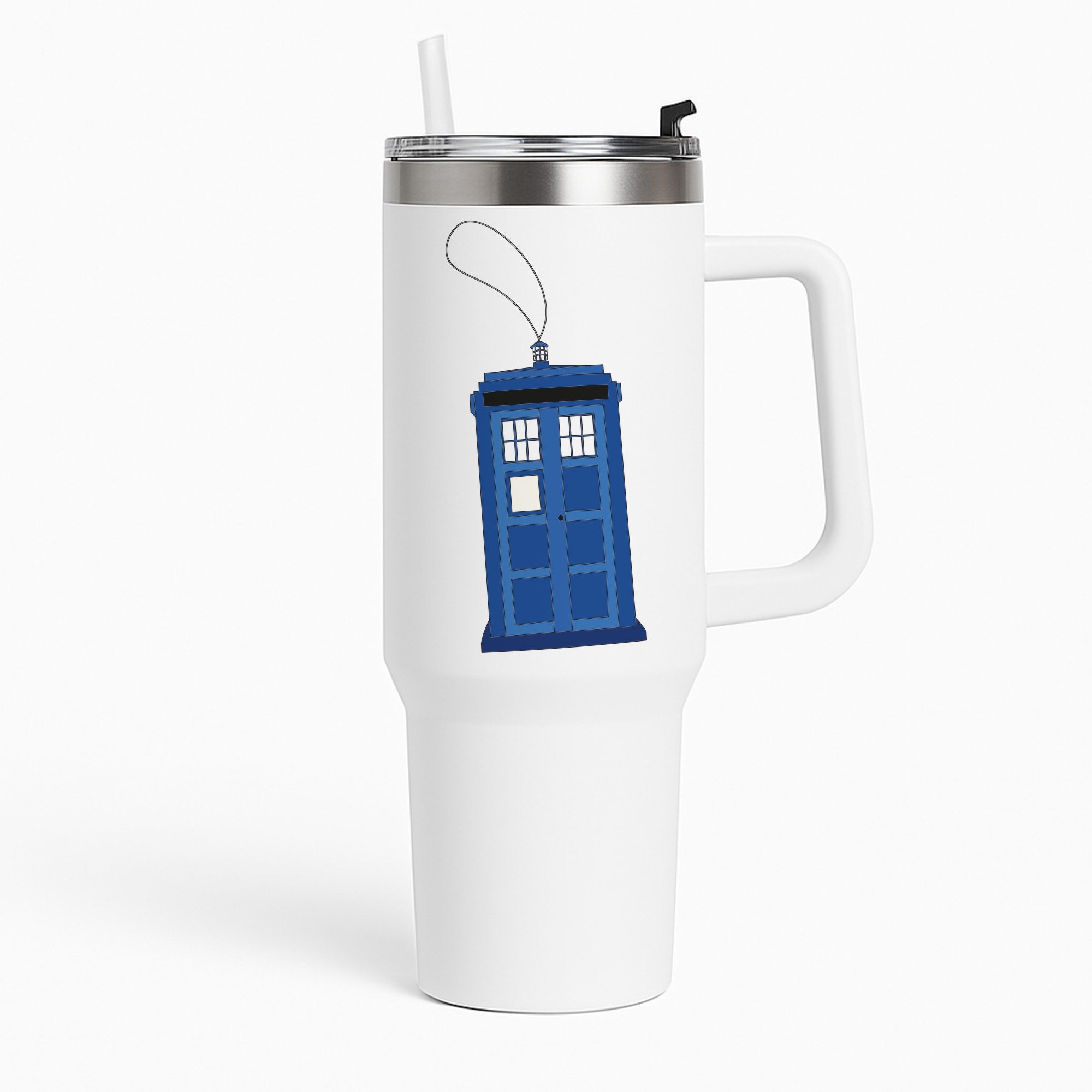 Tardis Ornement - Doctor Who Tumbler