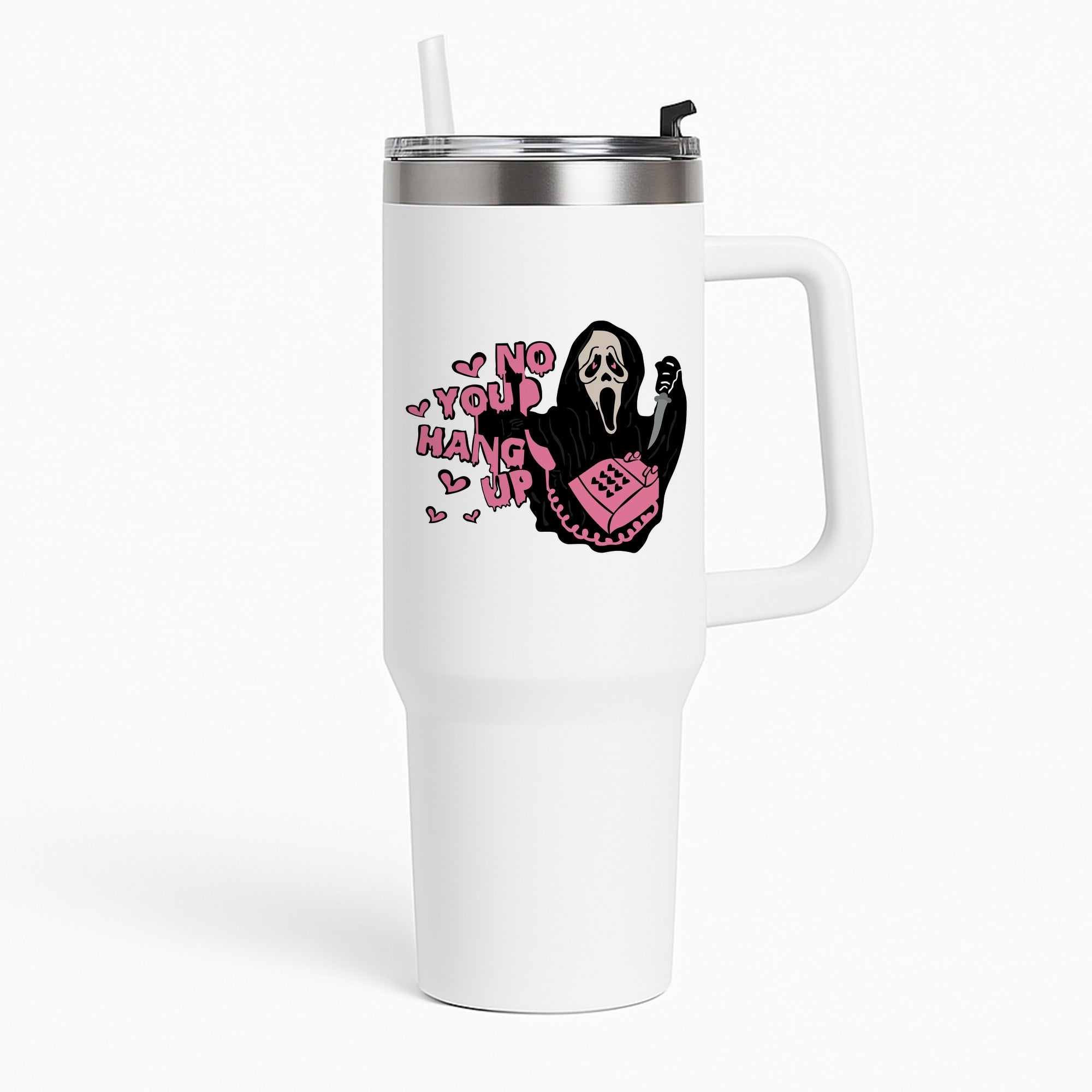 No You Hang Up - Halloween Tumbler