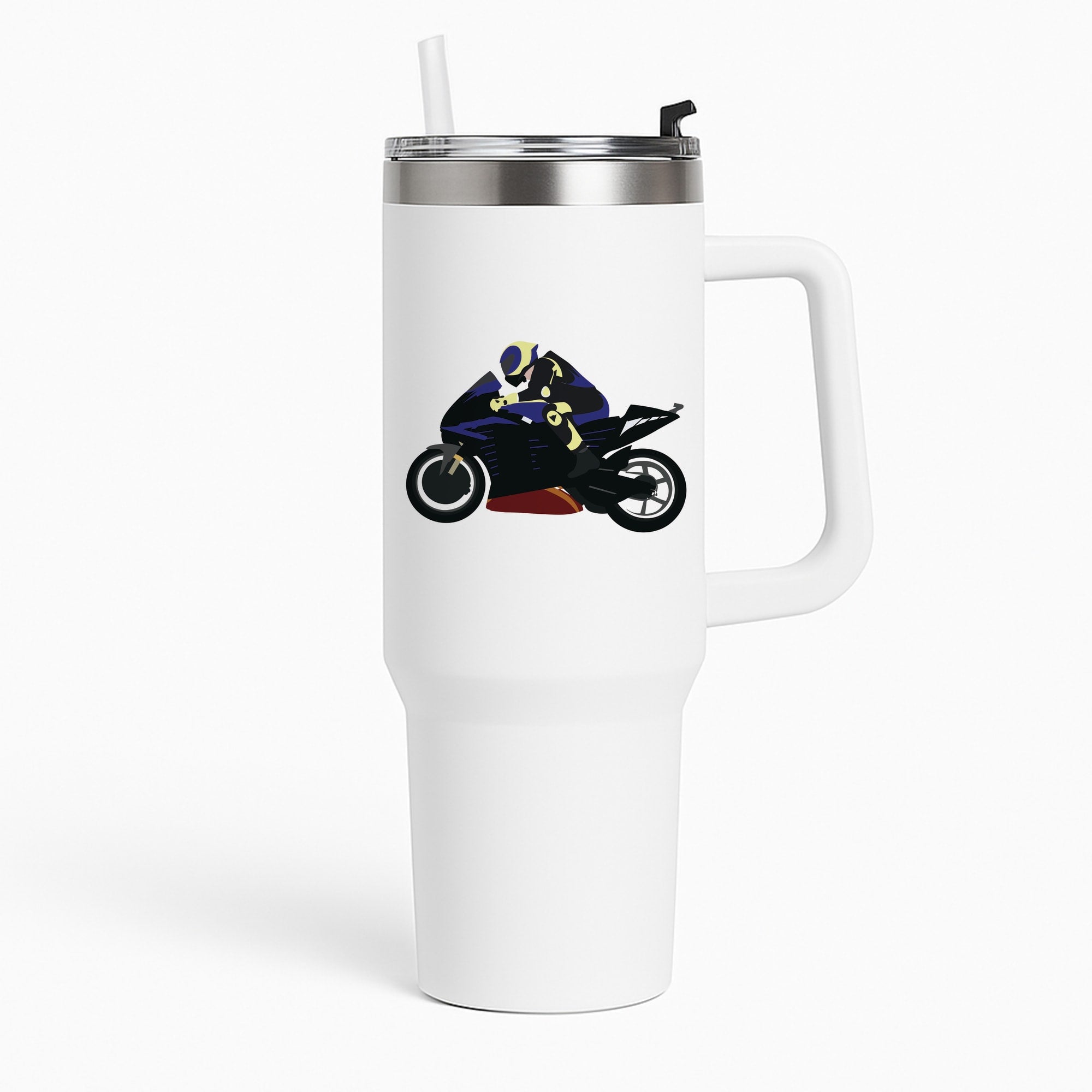 Purple Motorbike - Motorbike Tumbler
