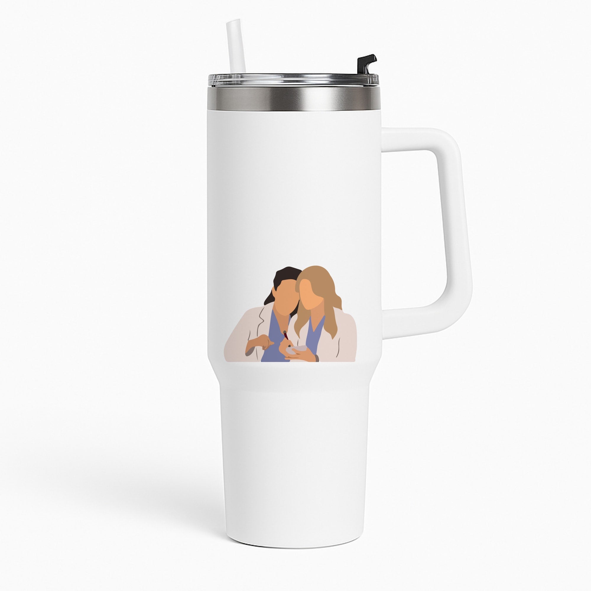 Faceless Characters - Grey's Tumbler