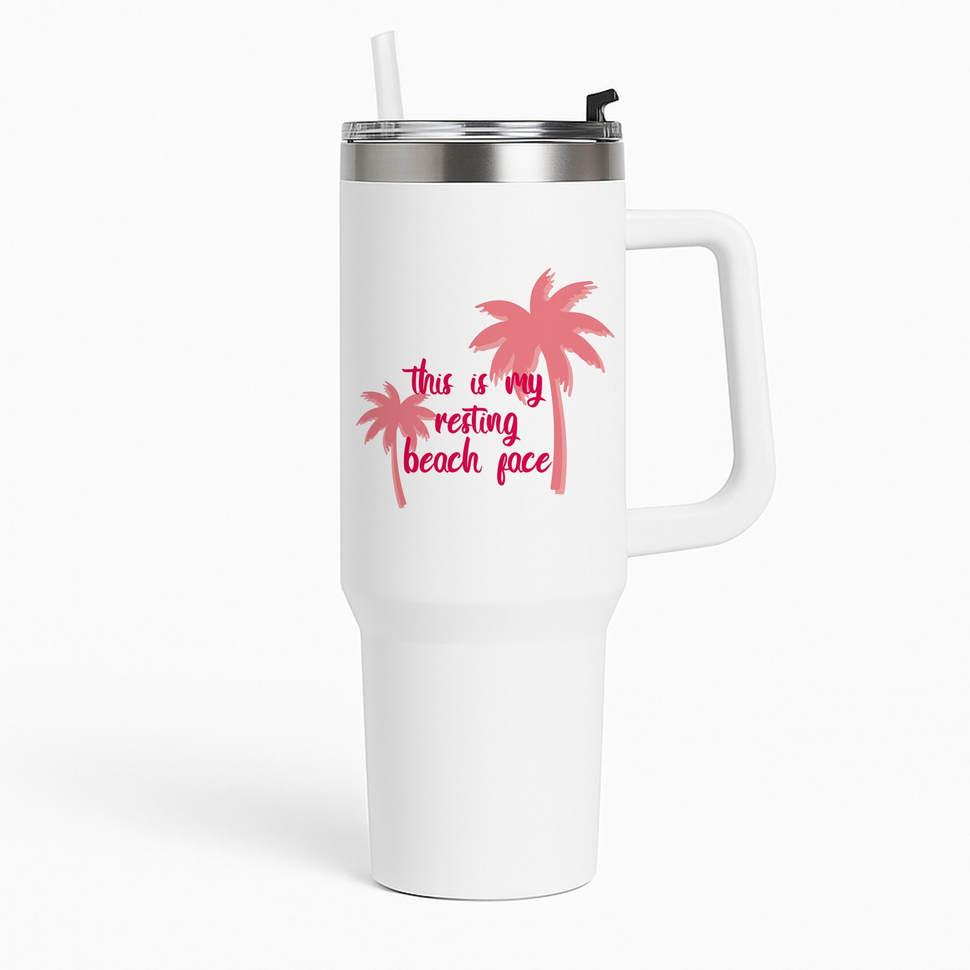 This Is My Resting Beach Face - Summer Quotes Tumbler