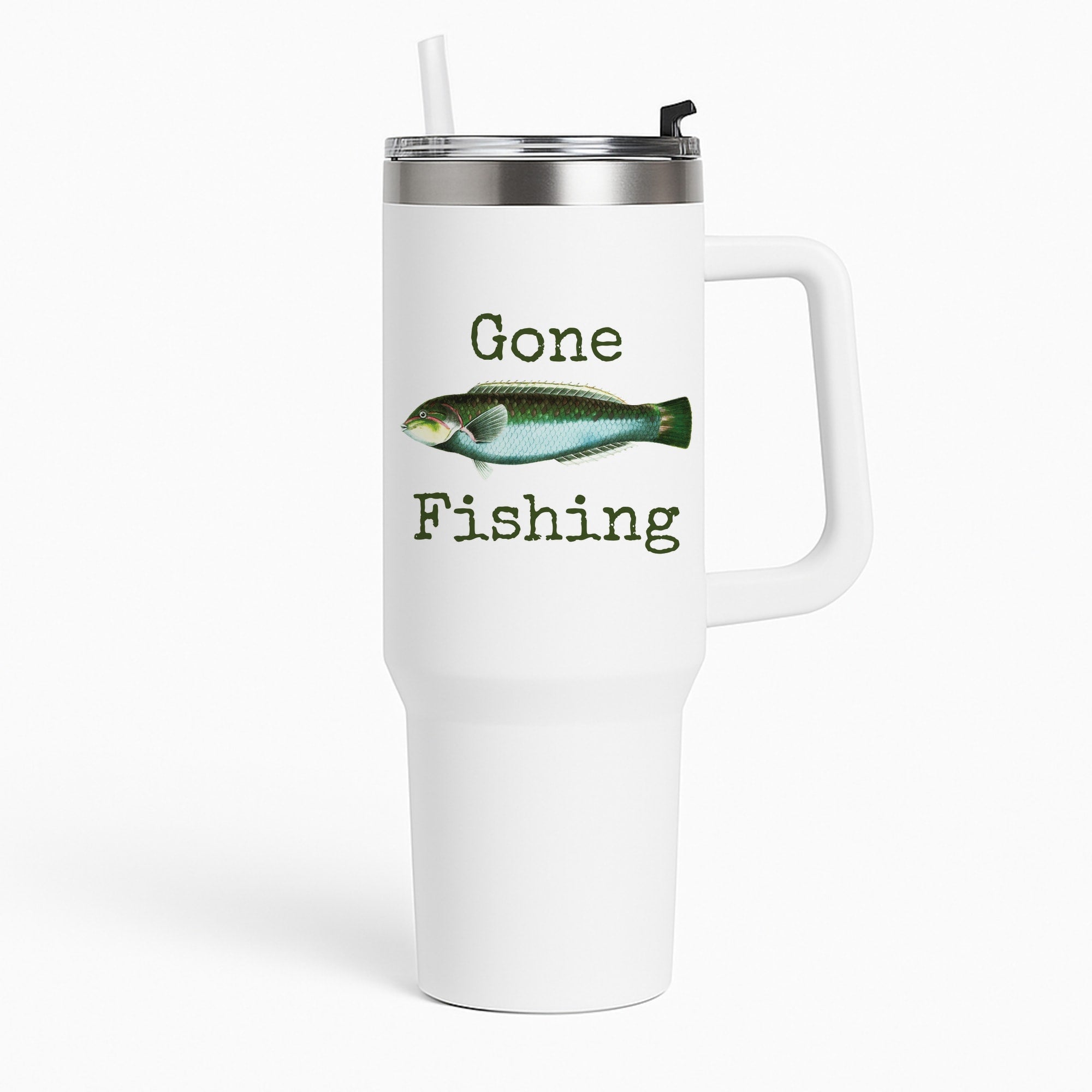 Gone Fishing Tumbler