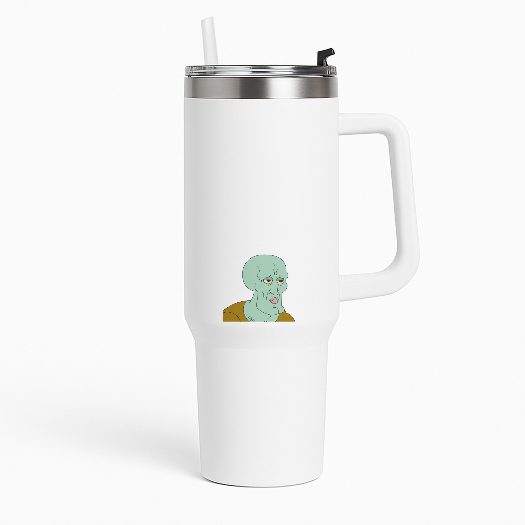 Muscly Squidward Tumbler