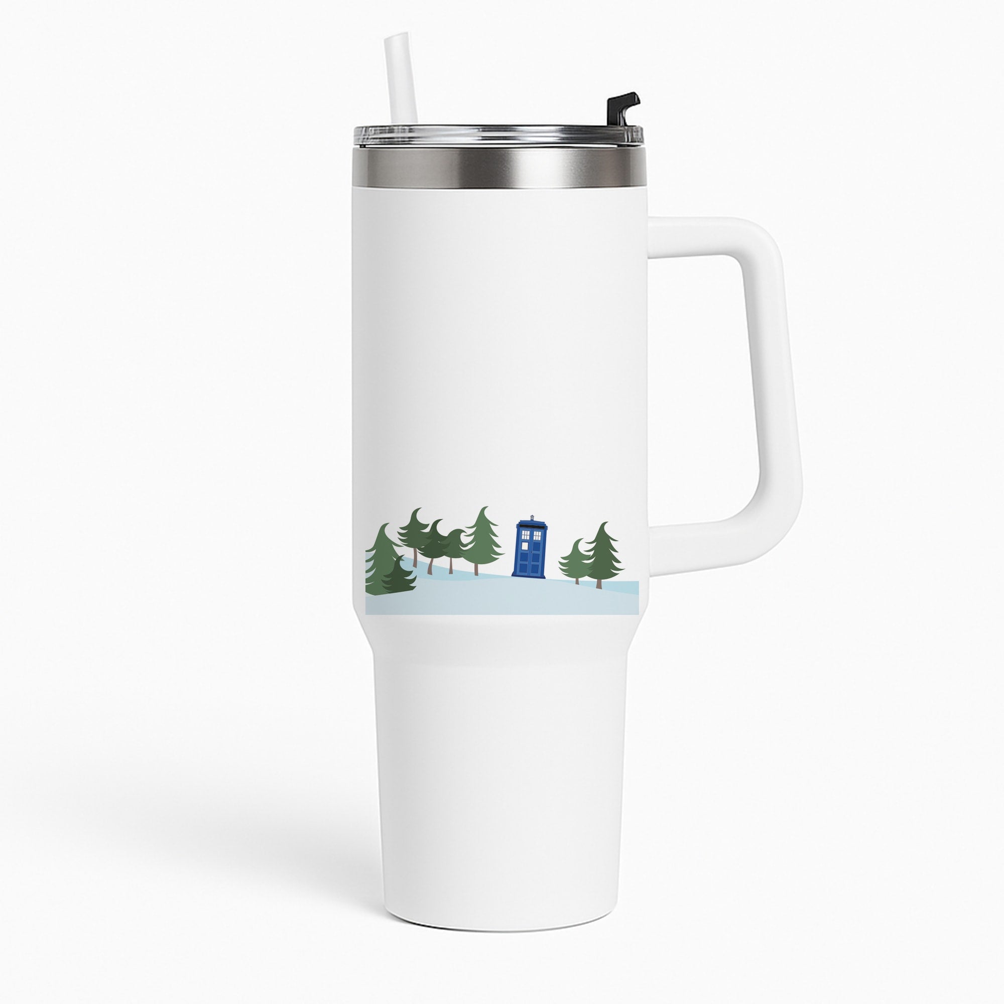 Christmas Tardis - Doctor Who Tumbler