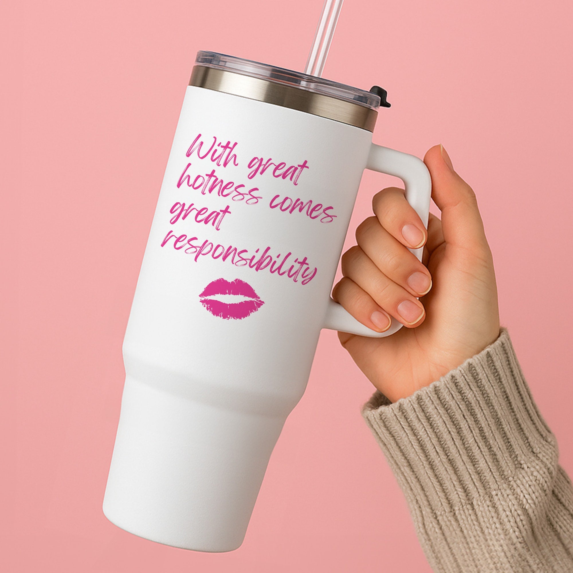 With Great Hotness Tumbler