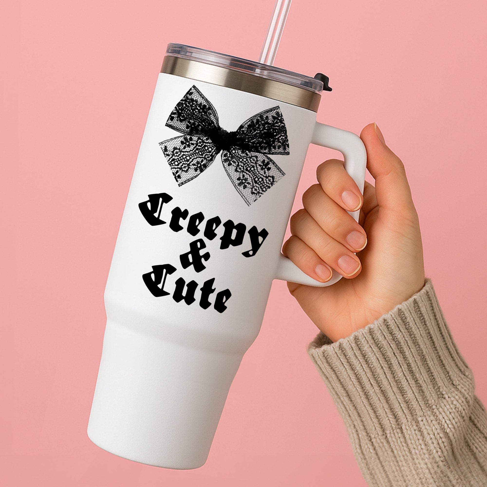 Creepy And Cute Coquette Tumbler