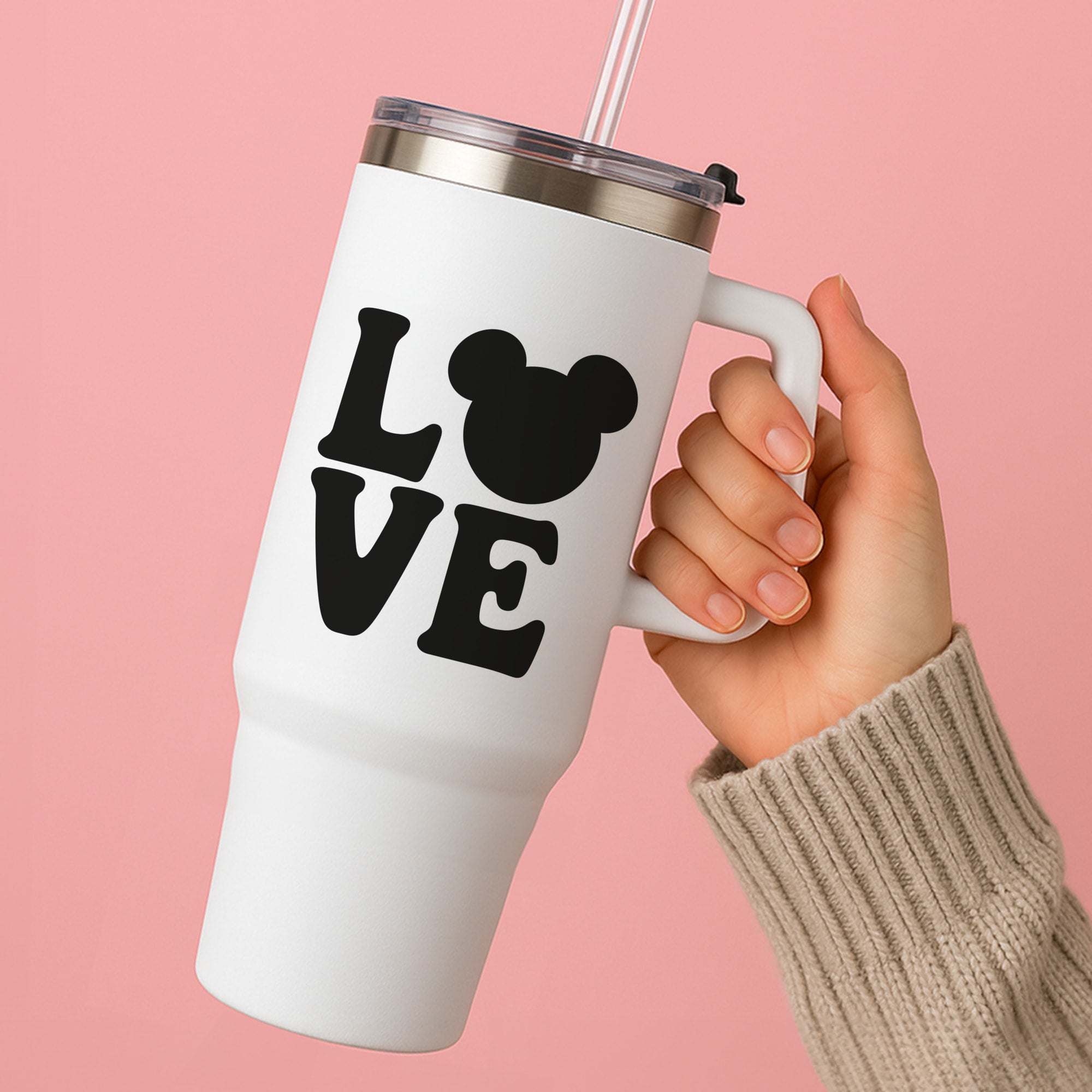 Mouse Love Valentine's Tumbler