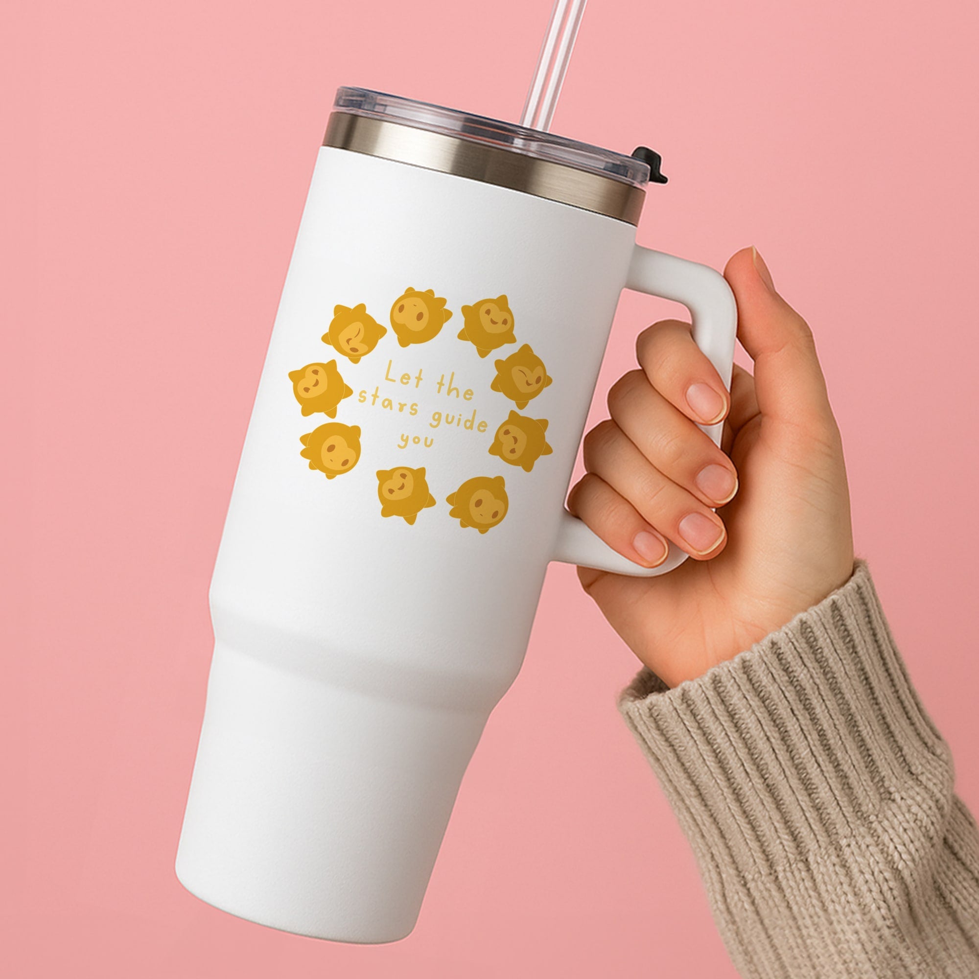 Star Pattern - Wish Tumbler