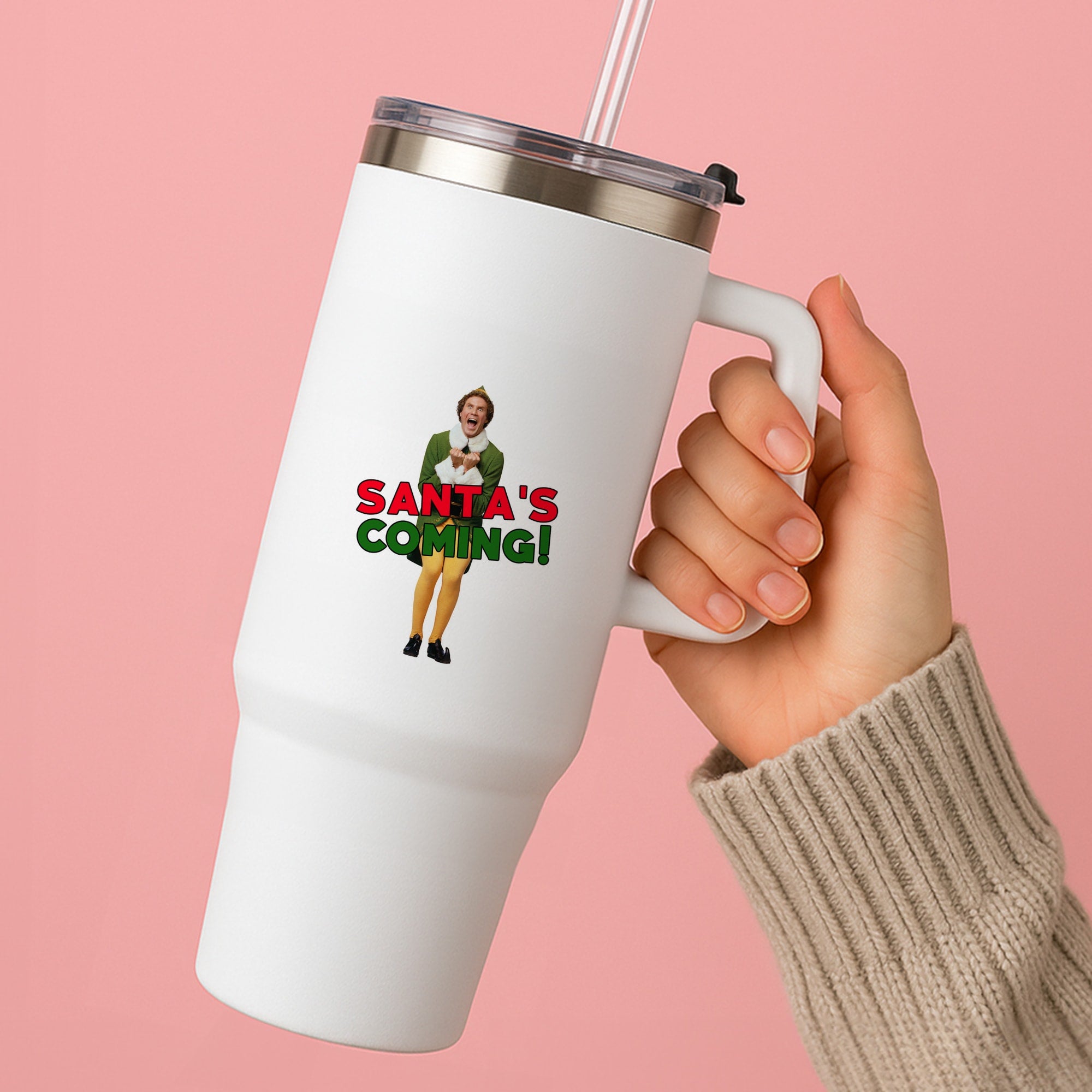 Buddy The Elf - Santa's Coming! Tumbler