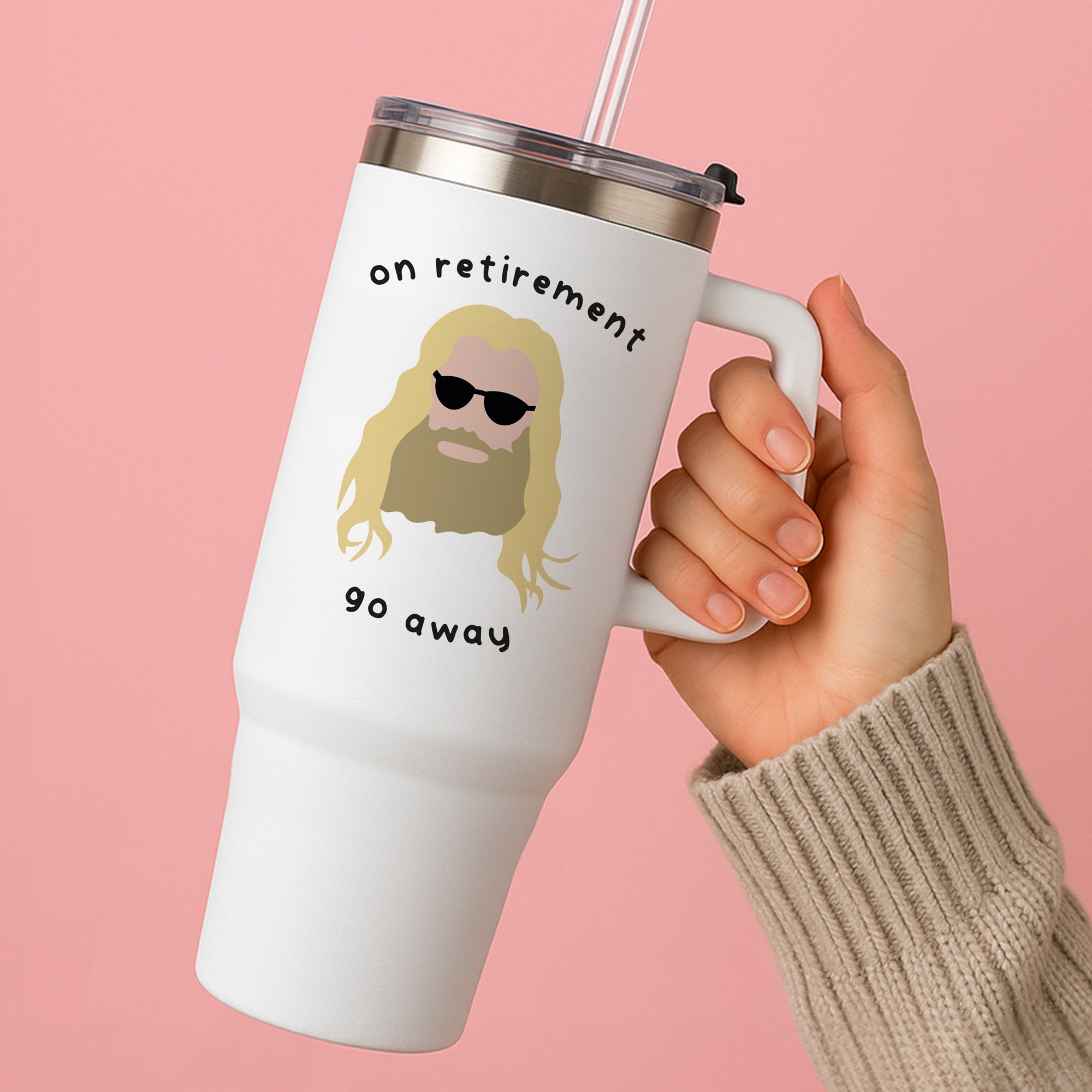On Retirement Tumbler
