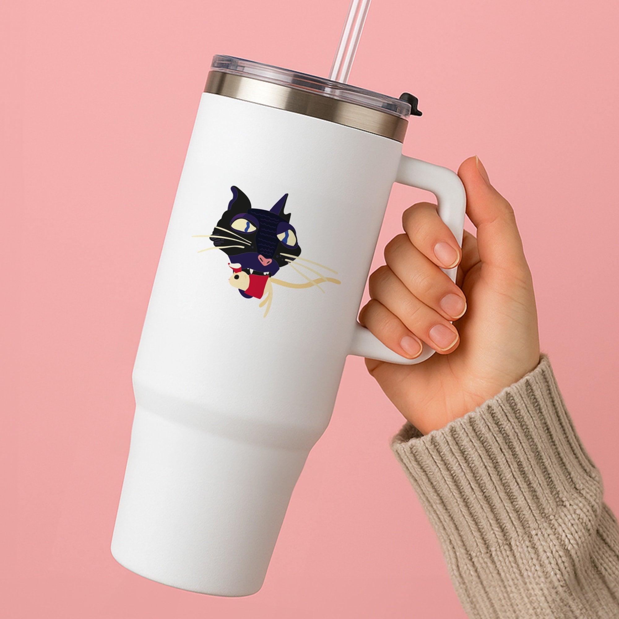 Mouse Eating Tumbler