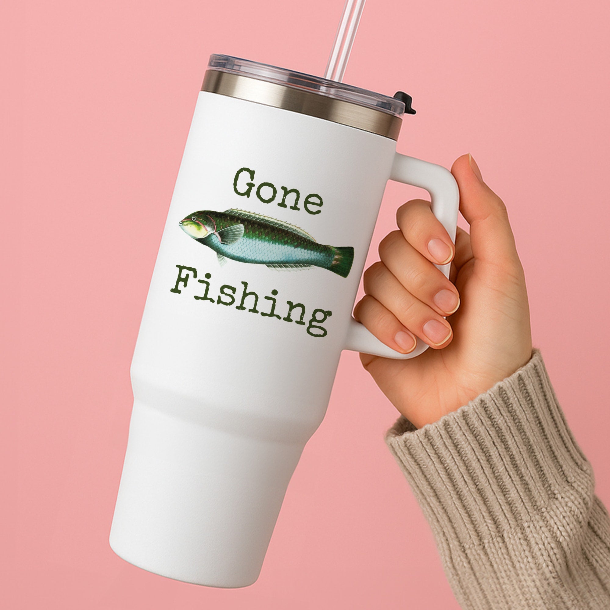 Gone Fishing Tumbler