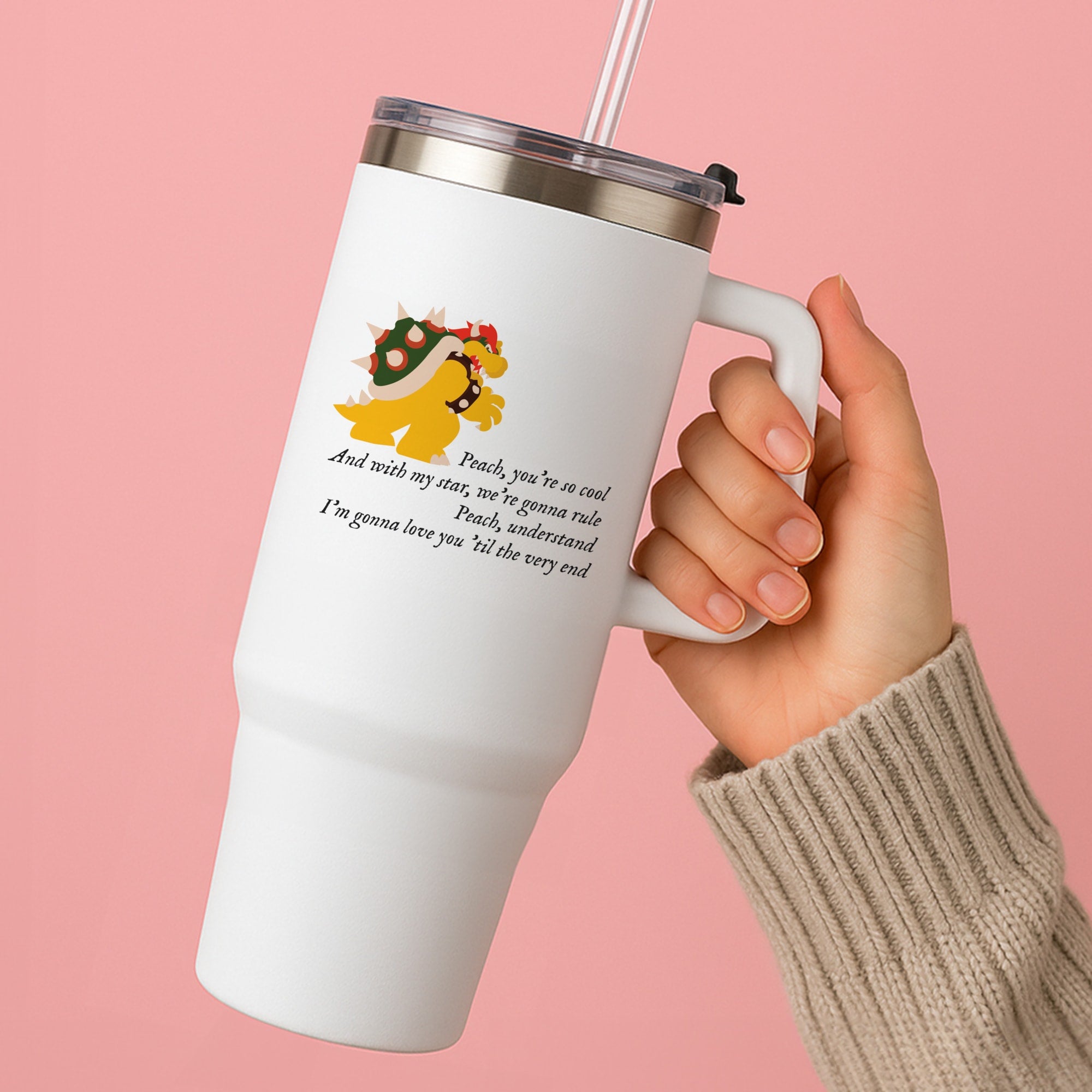 Peach, You're So Cool Tumbler