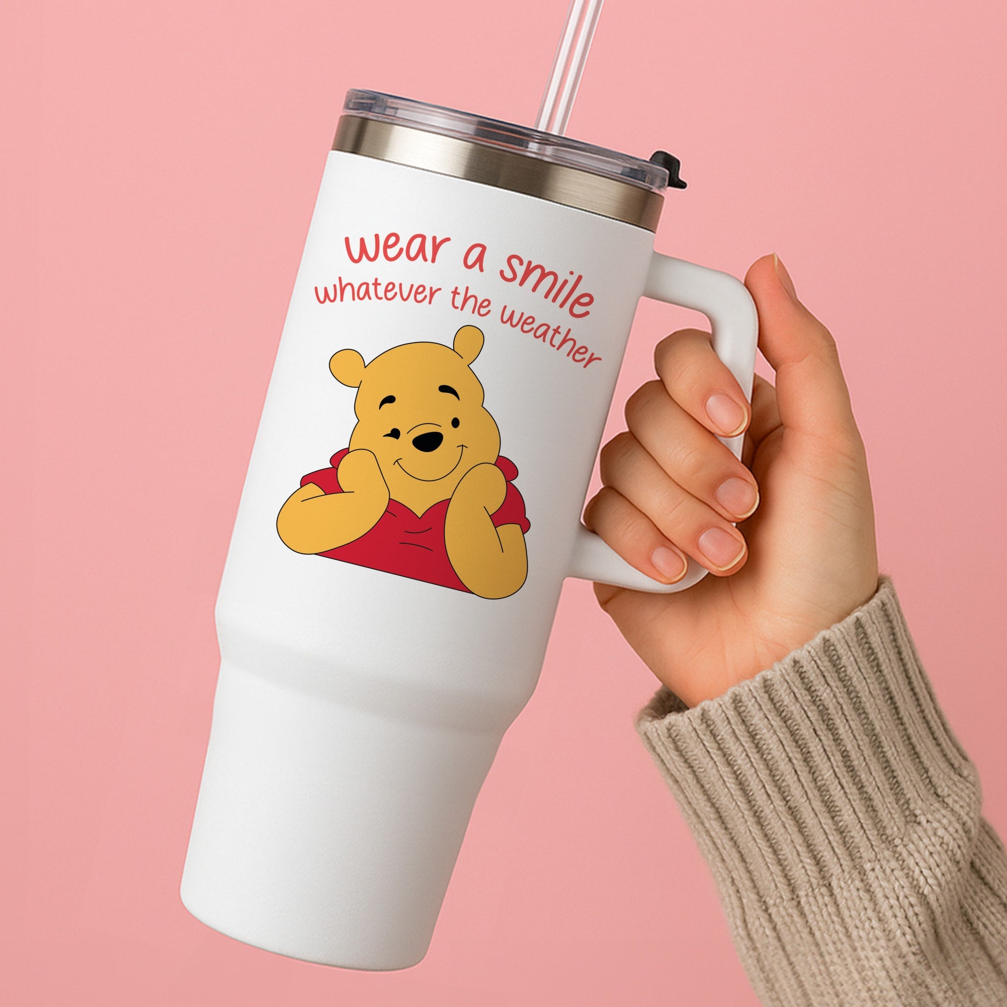 Wear A Smile Whatever The Weather Tumbler