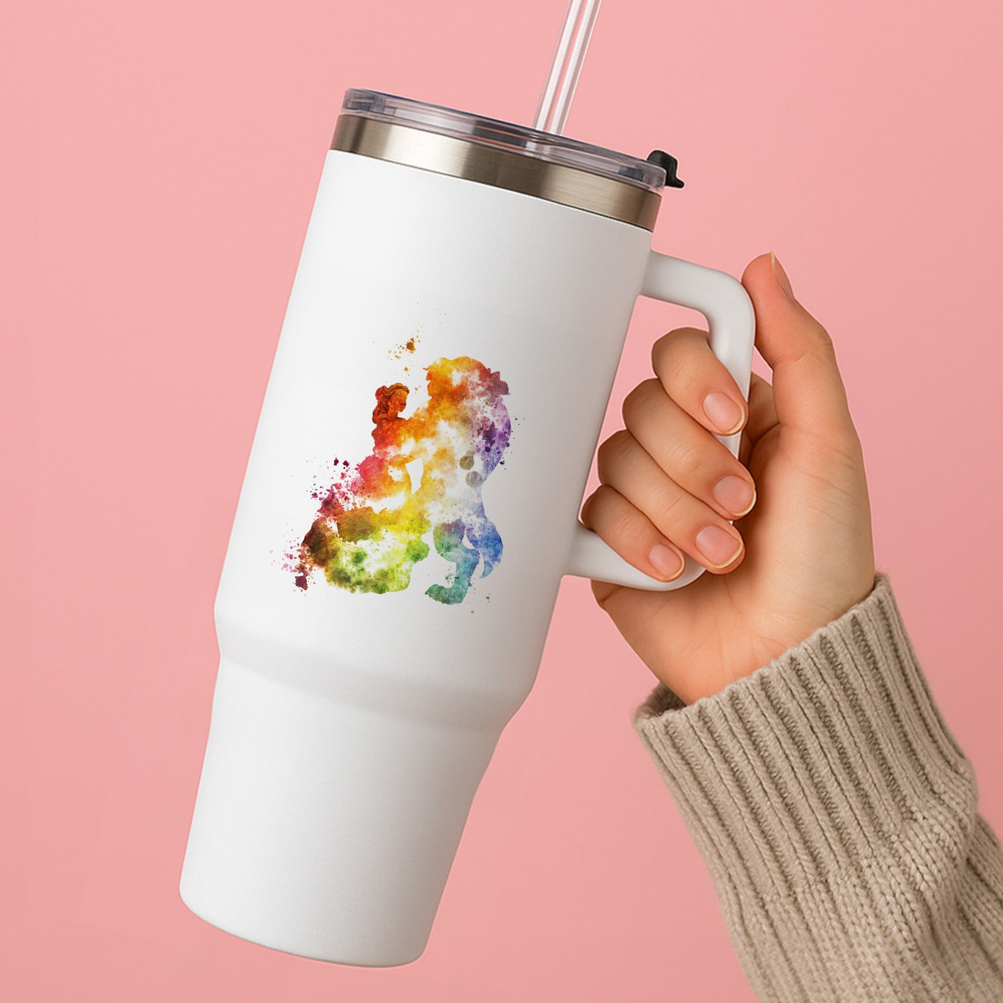 Watercolour Beauty Fairytale Tumbler