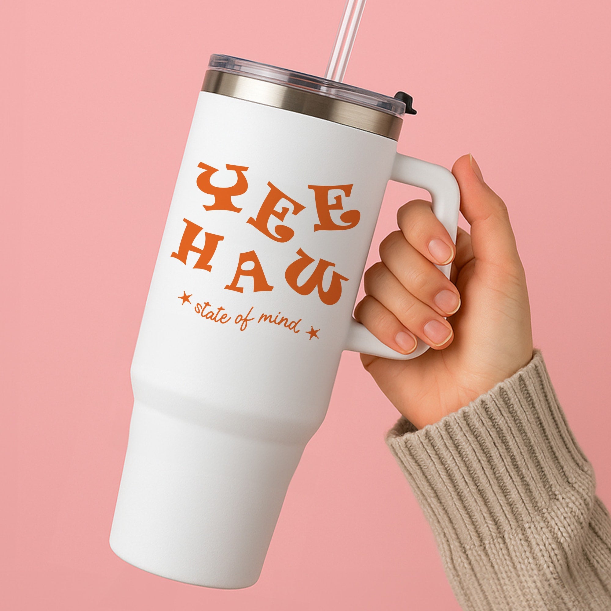 Yee-Haw State Of Mind Tumbler