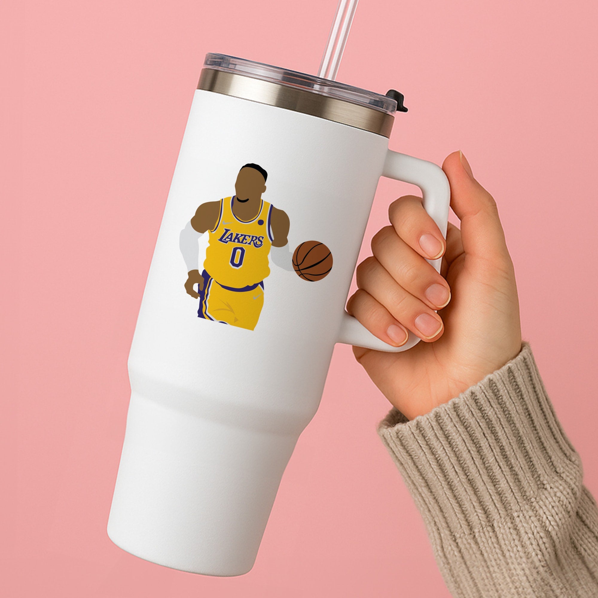 Young - Basketball Tumbler