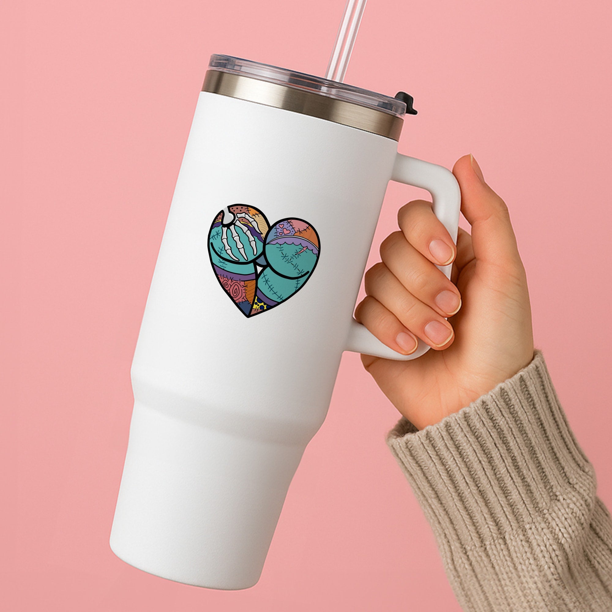 Sally And Jack Heart - TNBC Tumbler