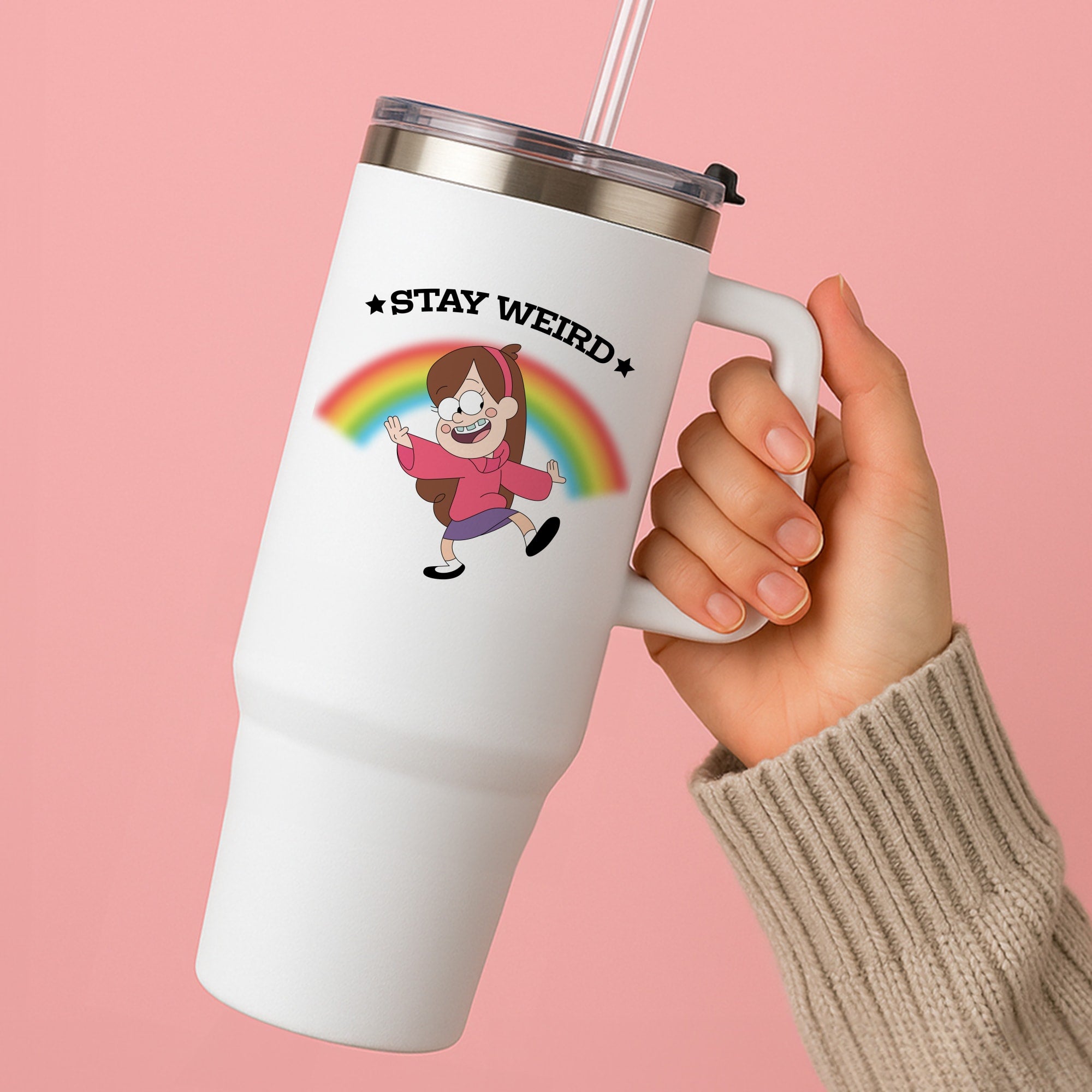 Stay Weird Tumbler