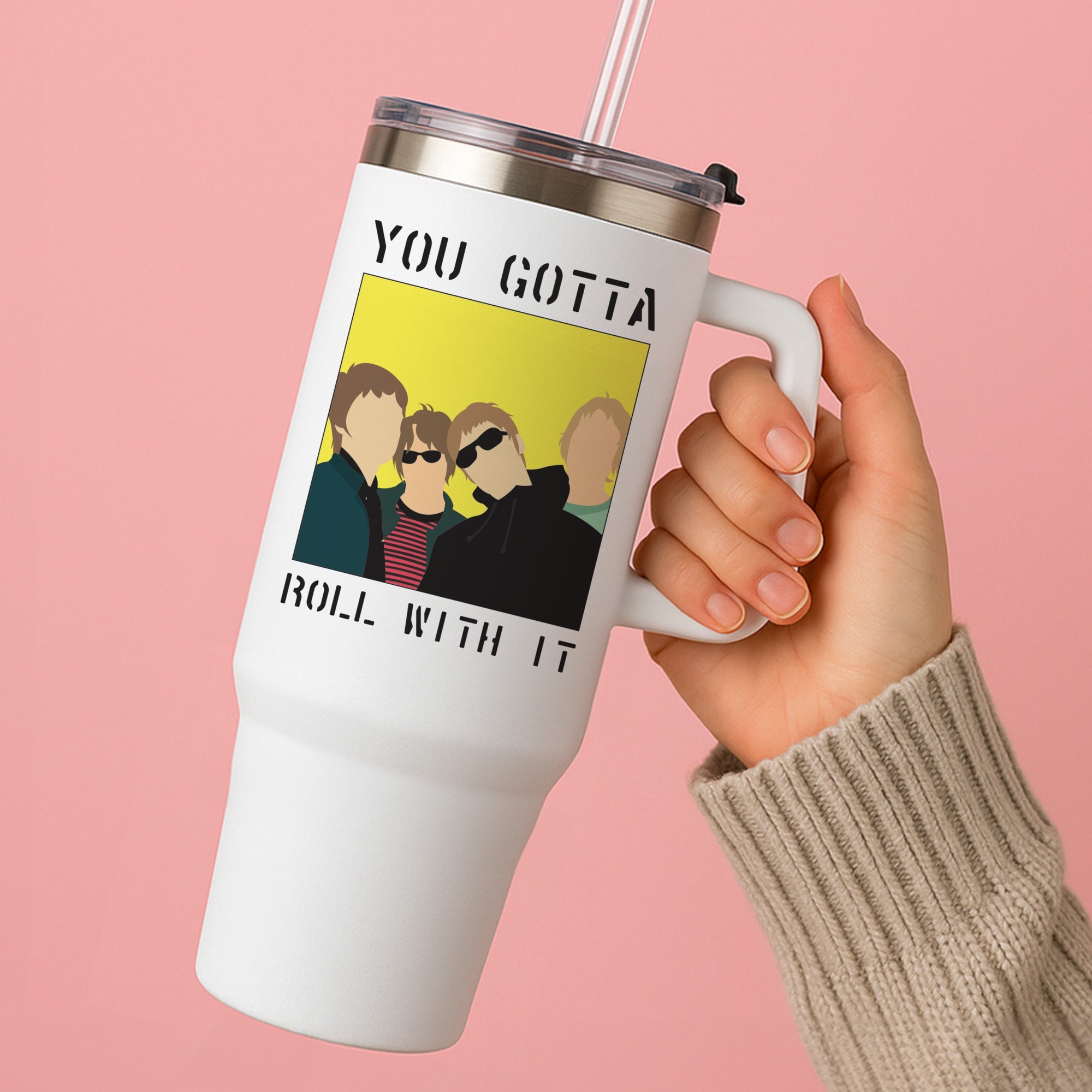 You Gotta Roll With It Tumbler
