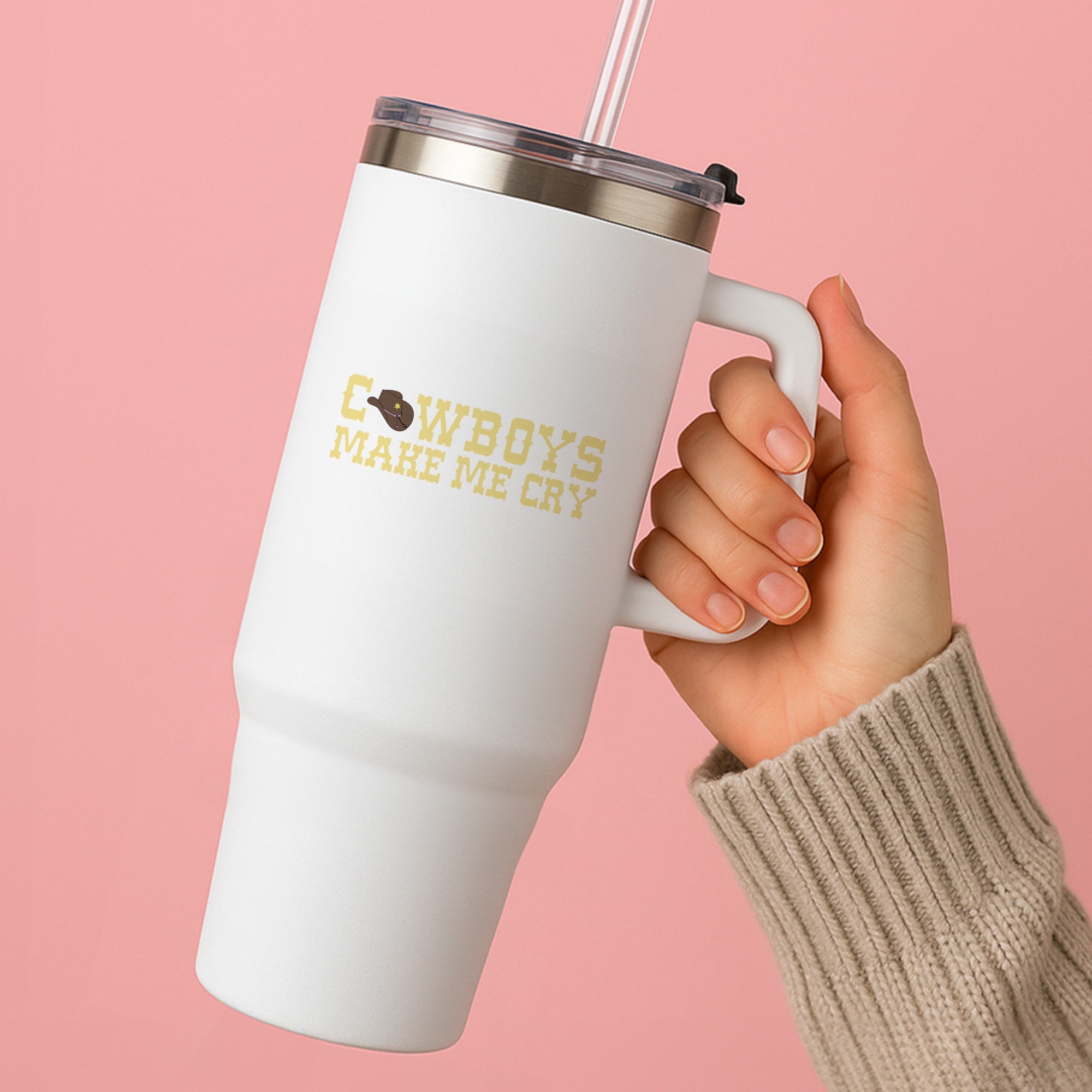 Cowboys Make Me Cry - Post Tumbler