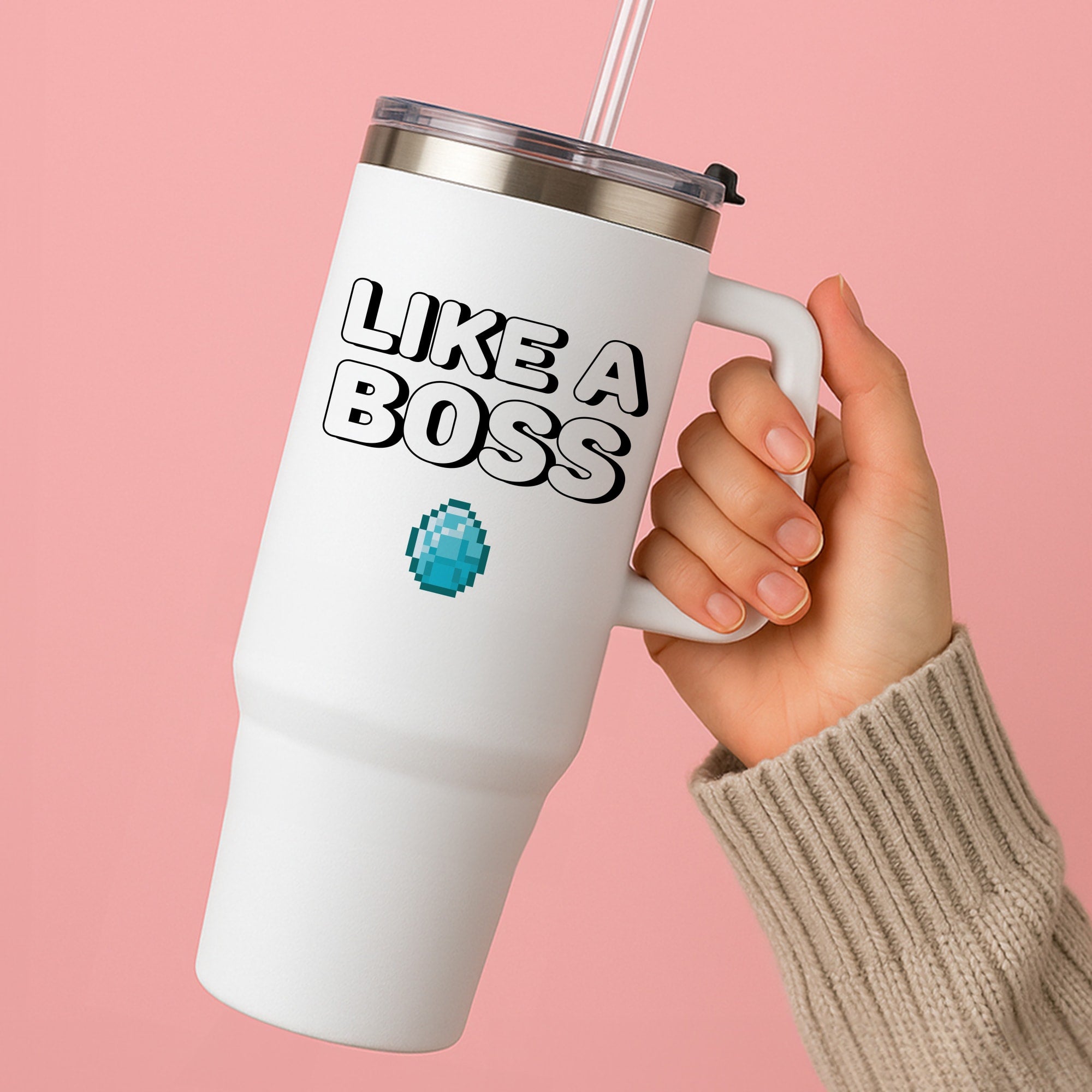 Like A Boss Tumbler