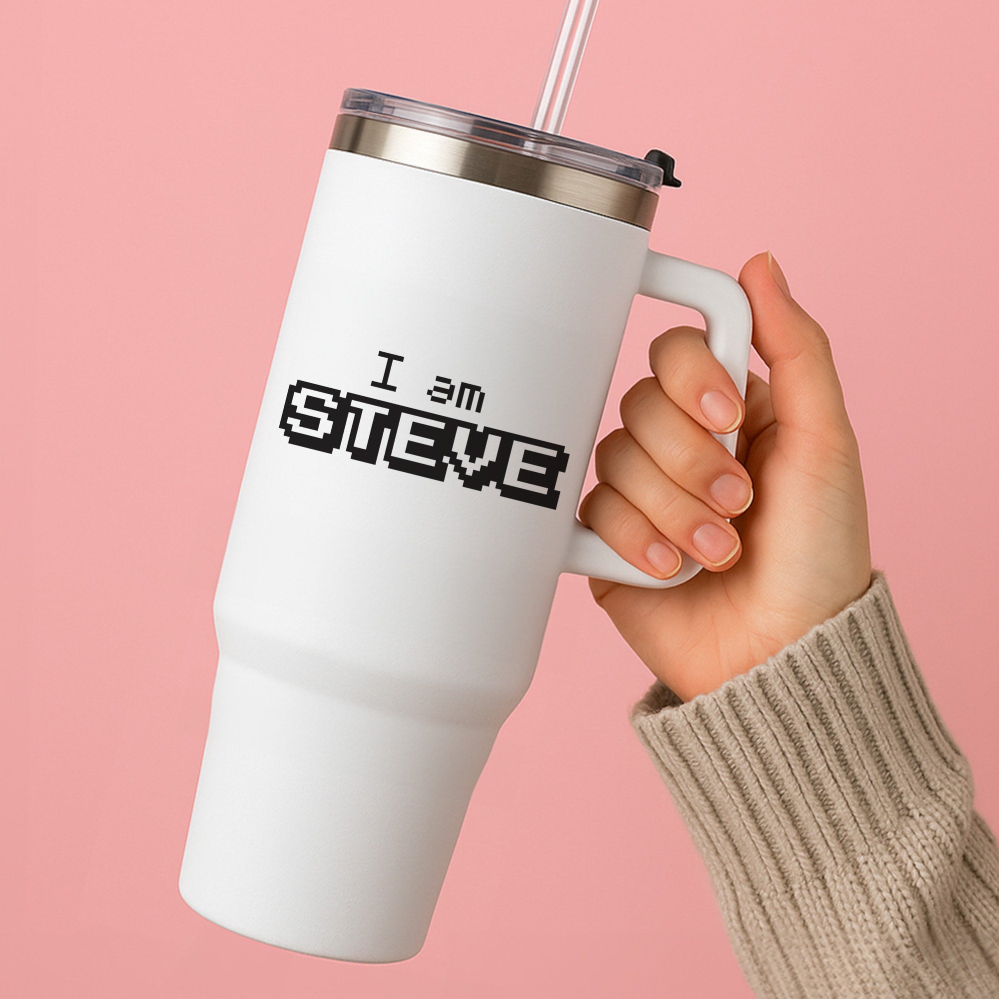 I Am Steve Tumbler