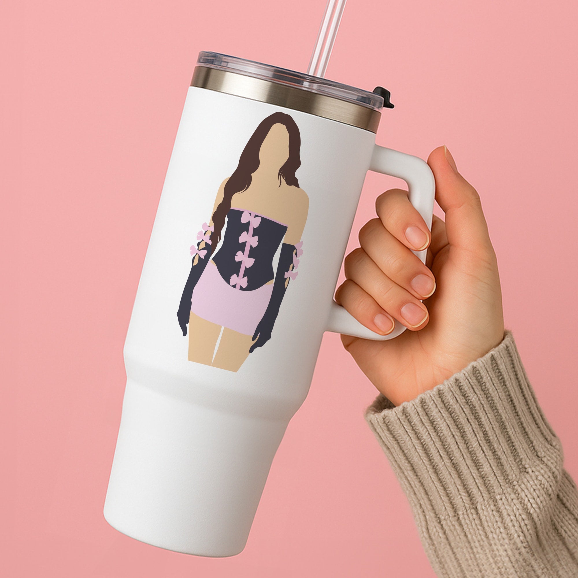 Pink Hearts - Olivia Tumbler