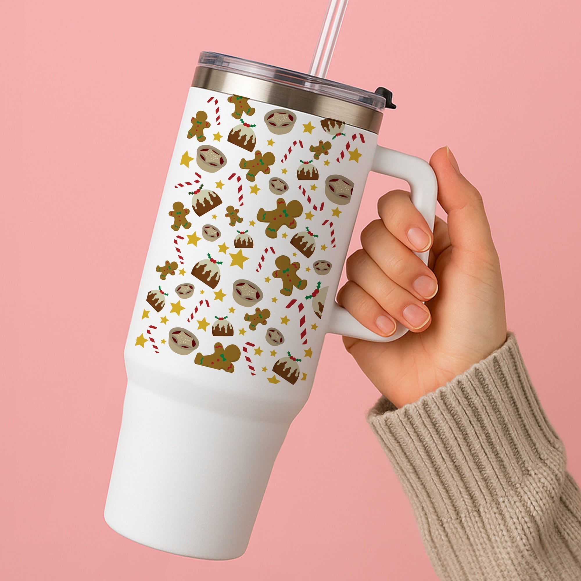 Festive - Christmas Patterns Tumbler