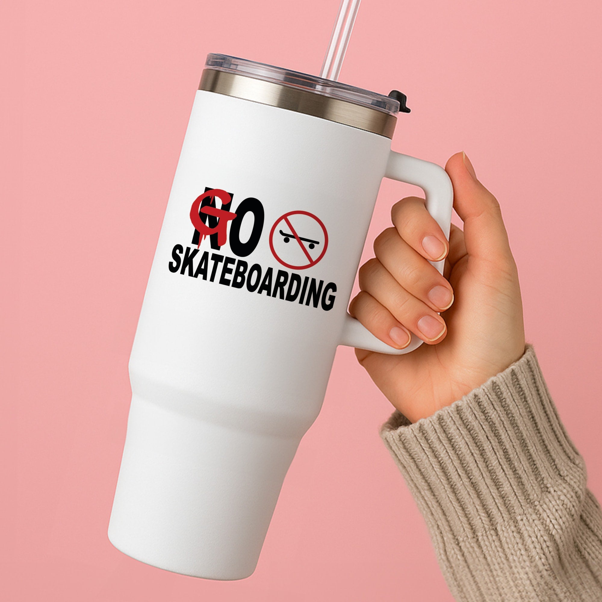 Go Skateboarding - Skate Aesthetic  Tumbler