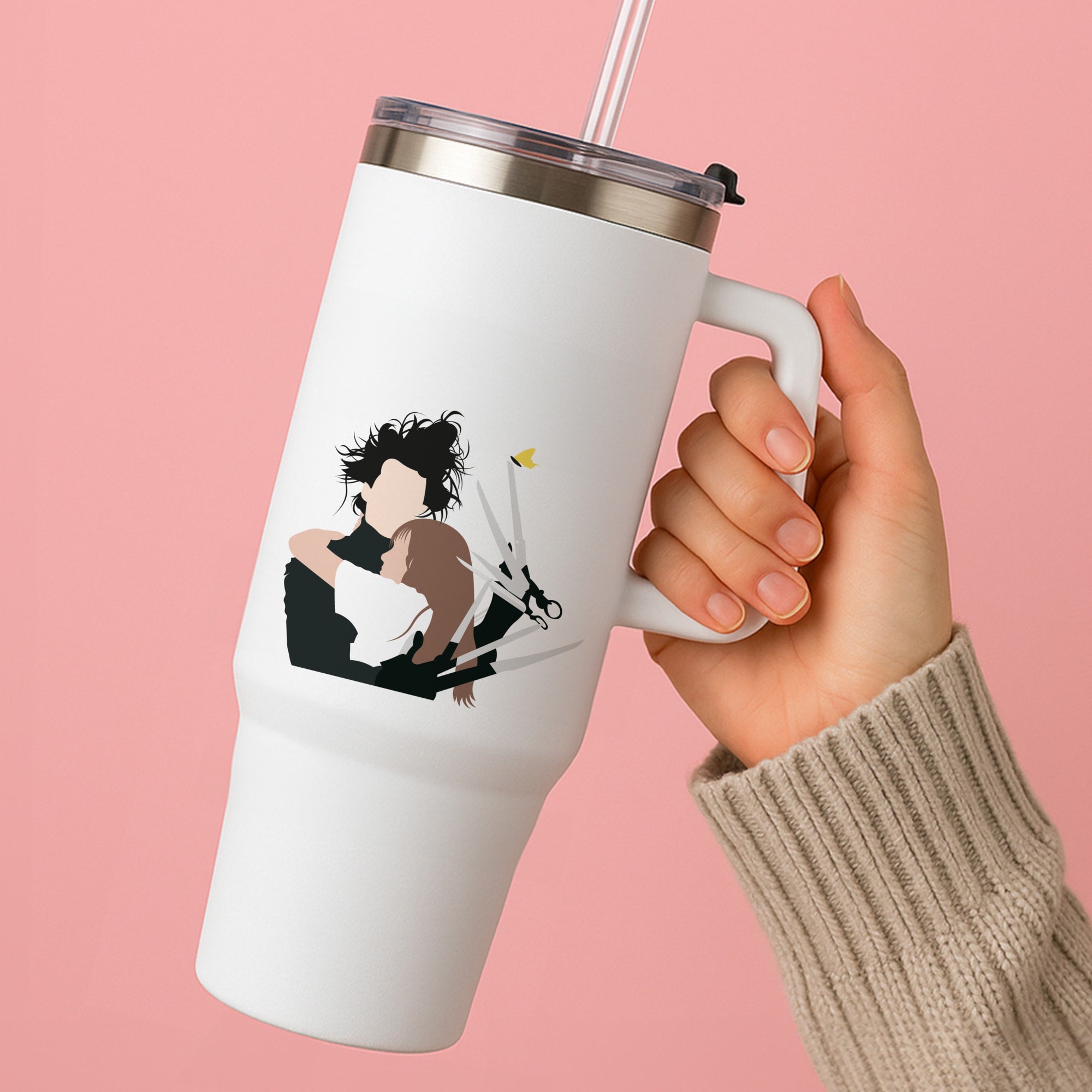 Edward And Kim -Scissorhands Tumbler