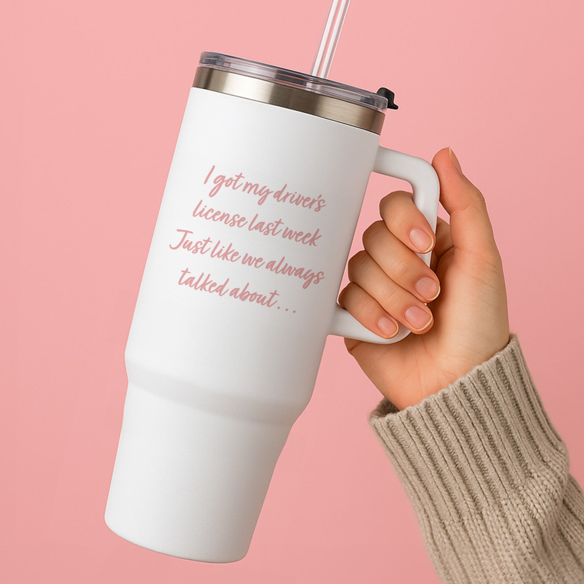 Drivers License Lyrics - Olivia TikTok Tumbler