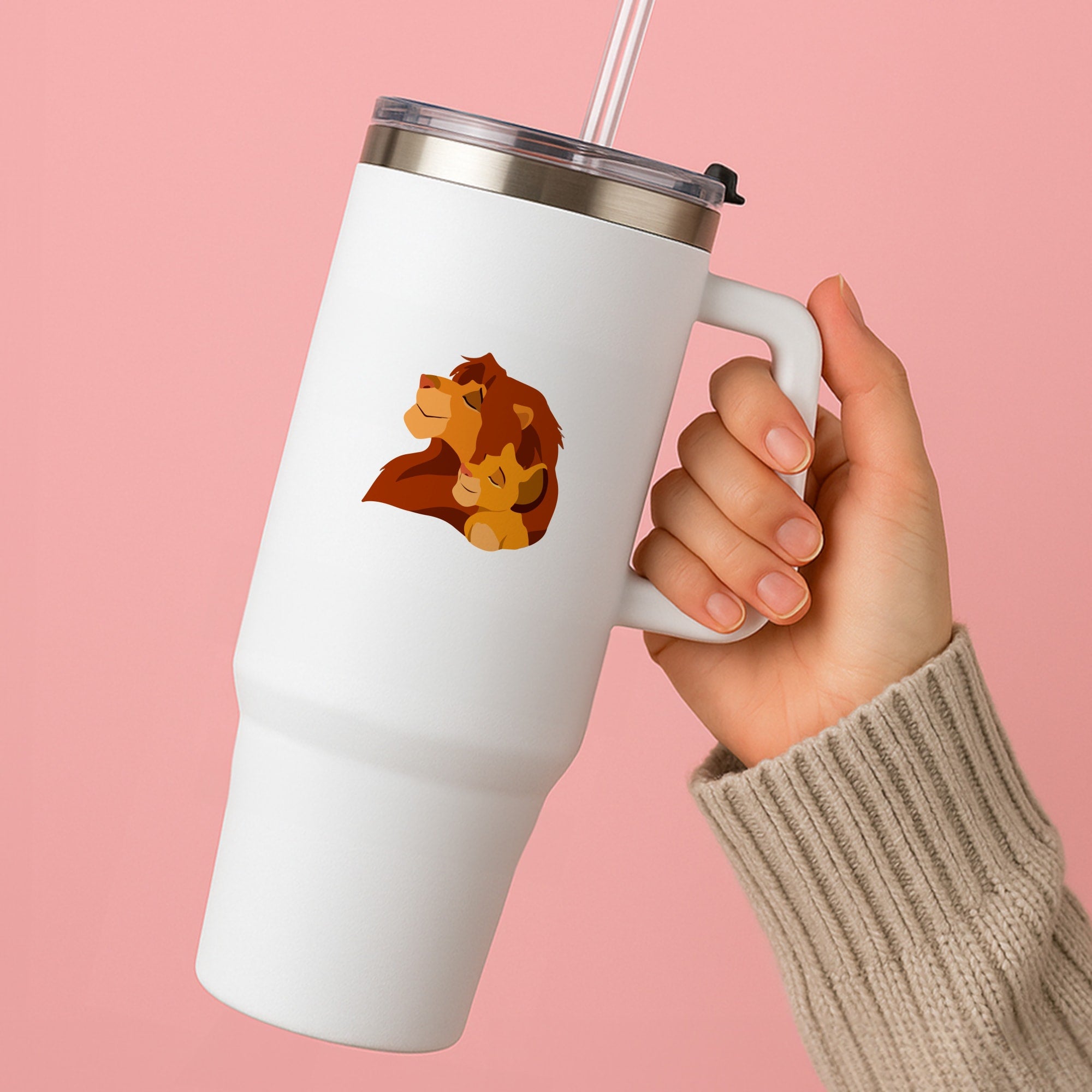King Lion And Cub Tumbler