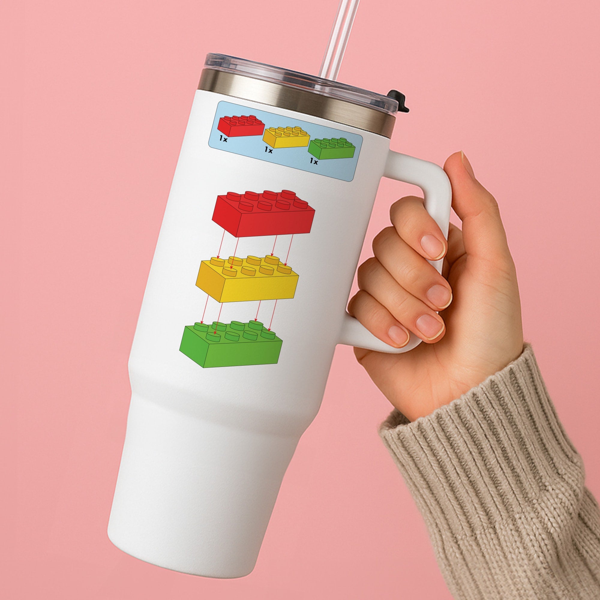 Bricks Instruction Set Tumbler