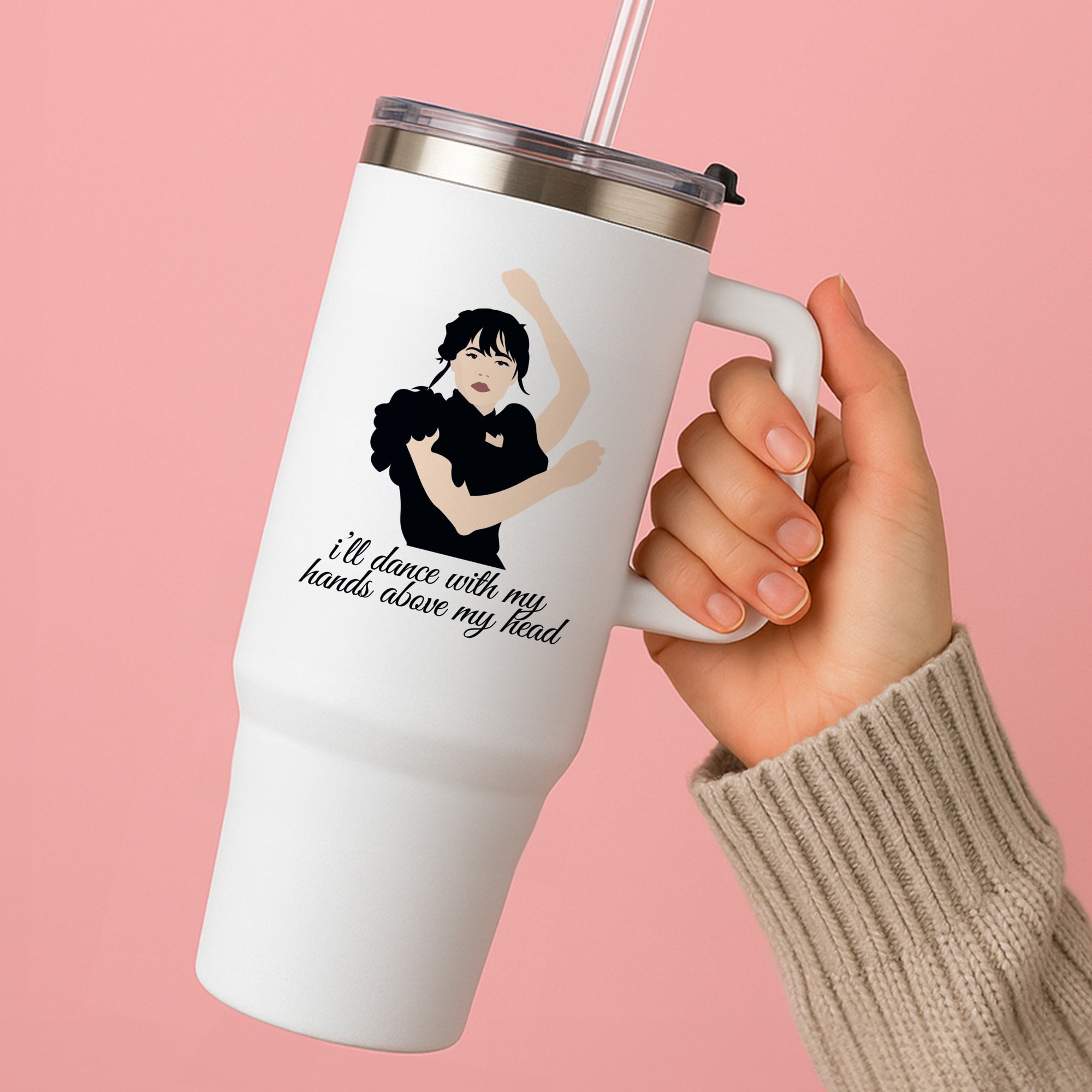 I'll Dance With My Hands Above My Head Wednesday Tumbler