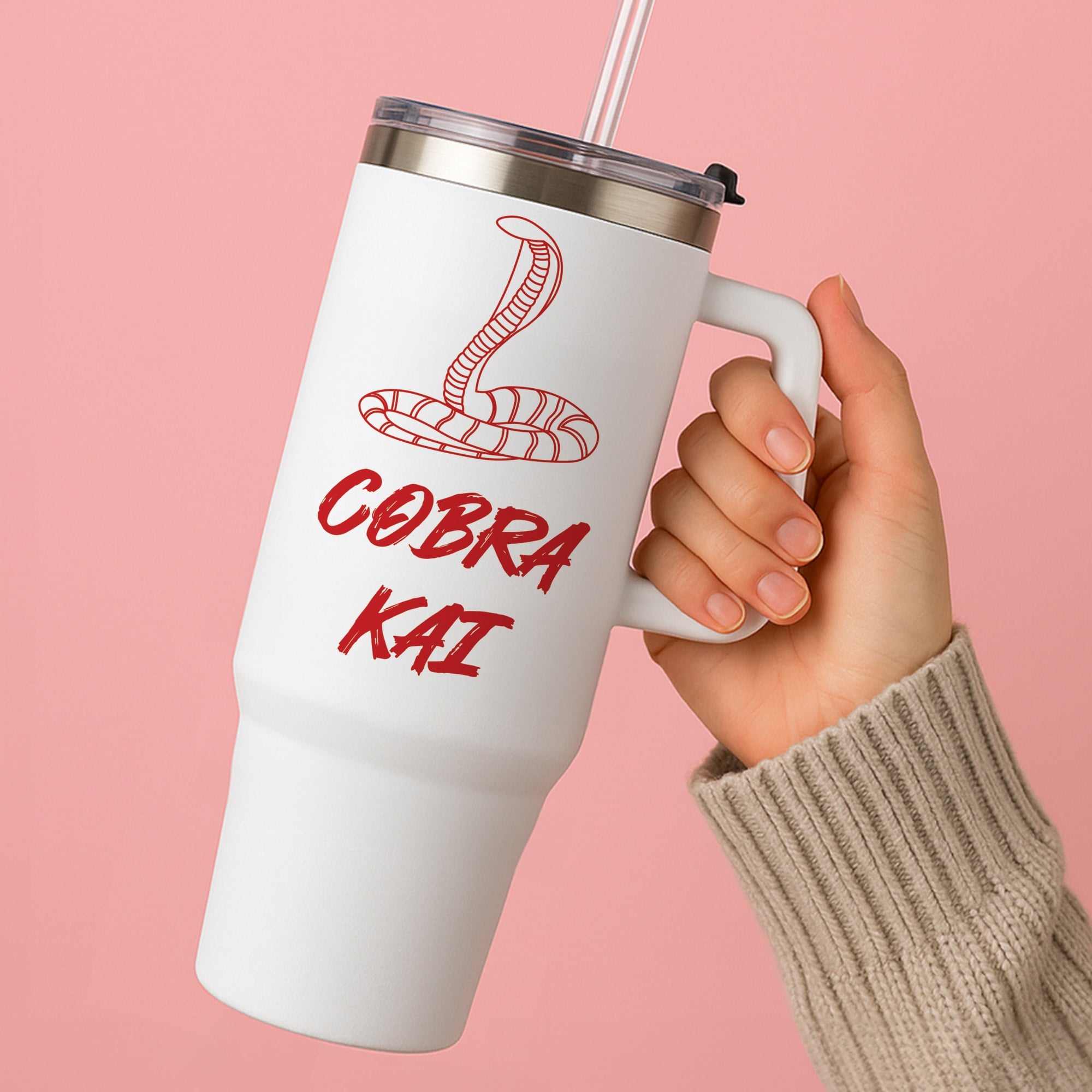 Snake Collage Tumbler