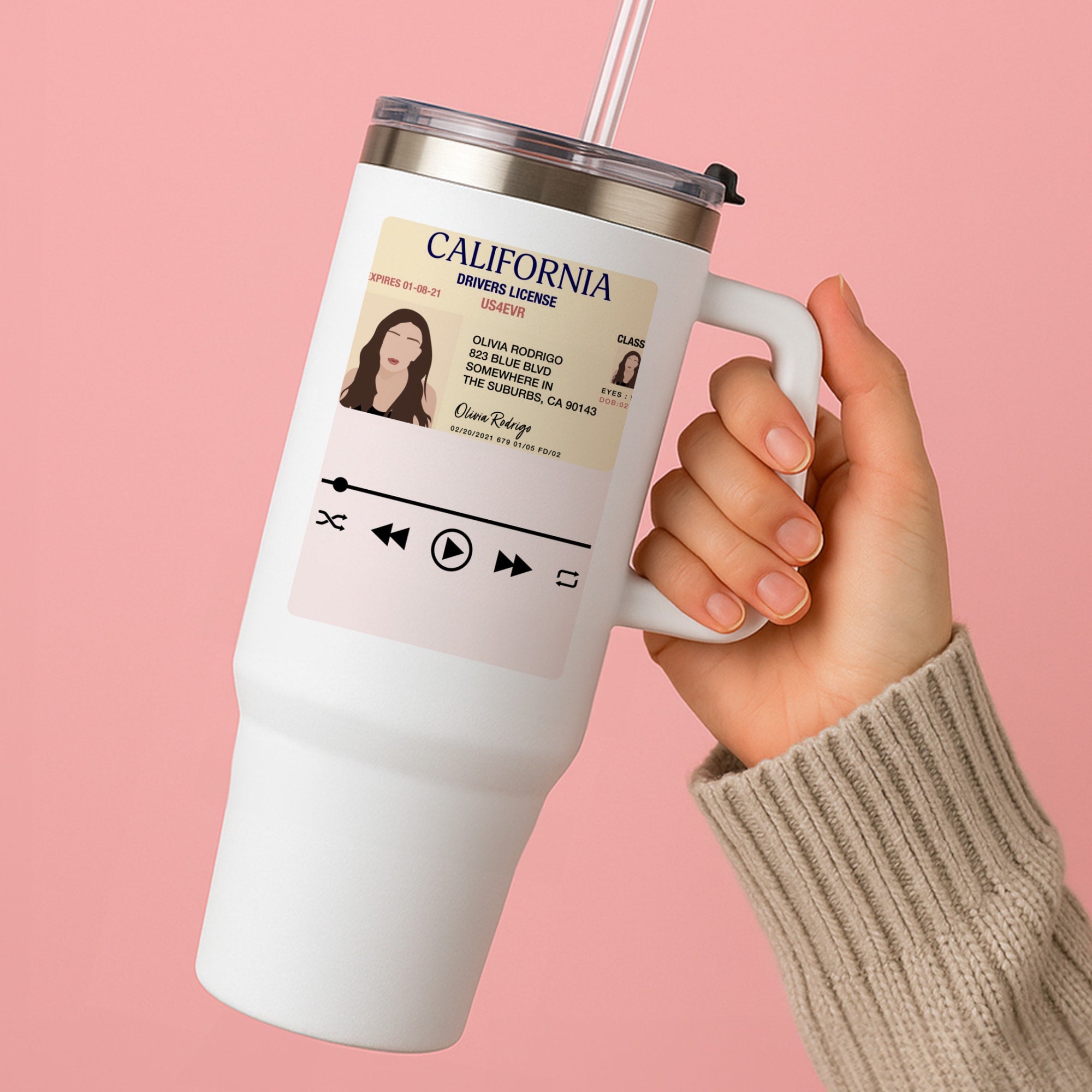 Drivers License - Olivia TikTok Tumbler