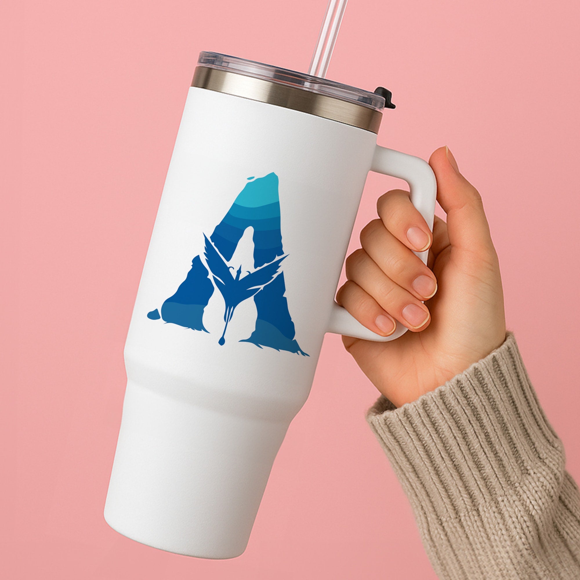 Alien World Logo Tumbler