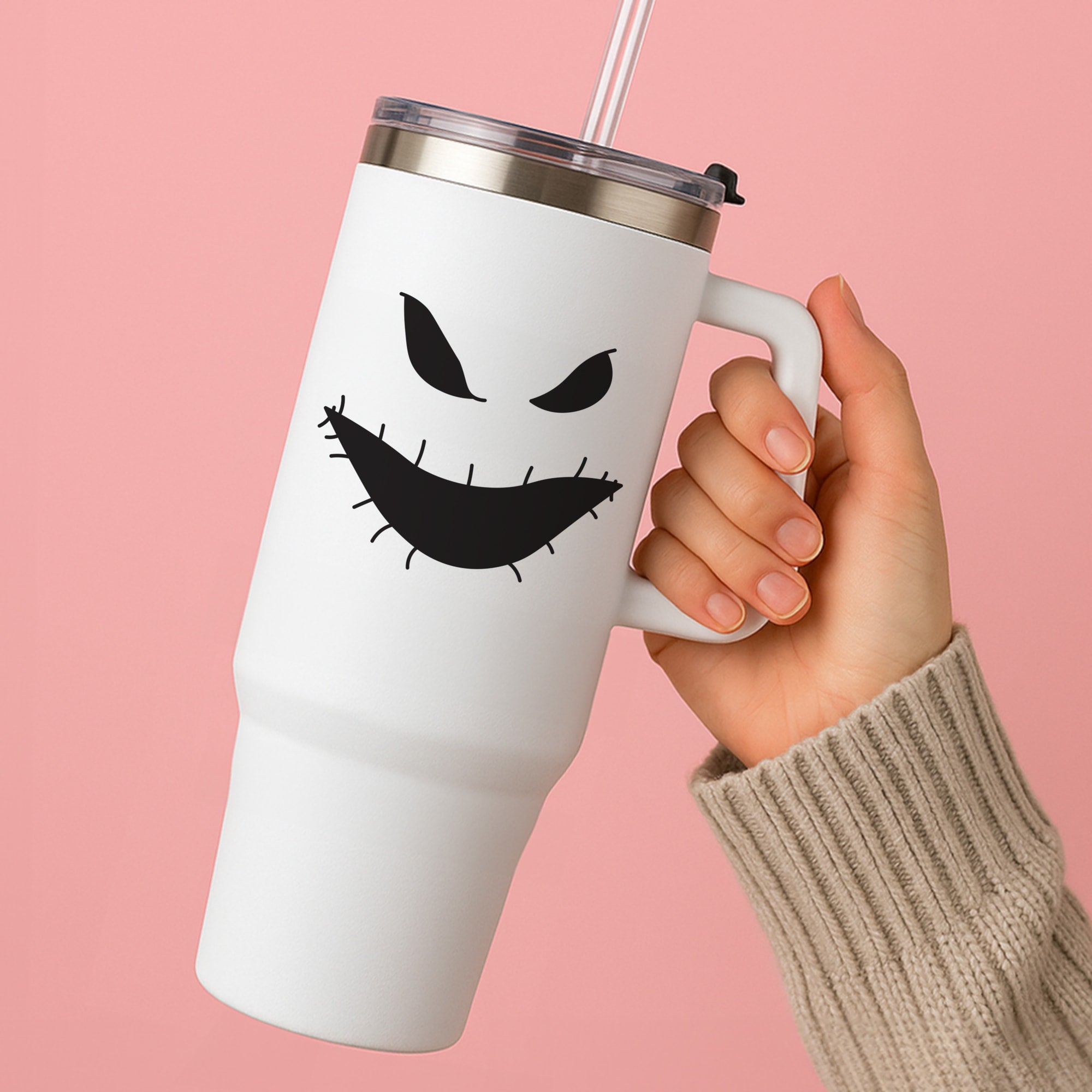 Green Face Tumbler