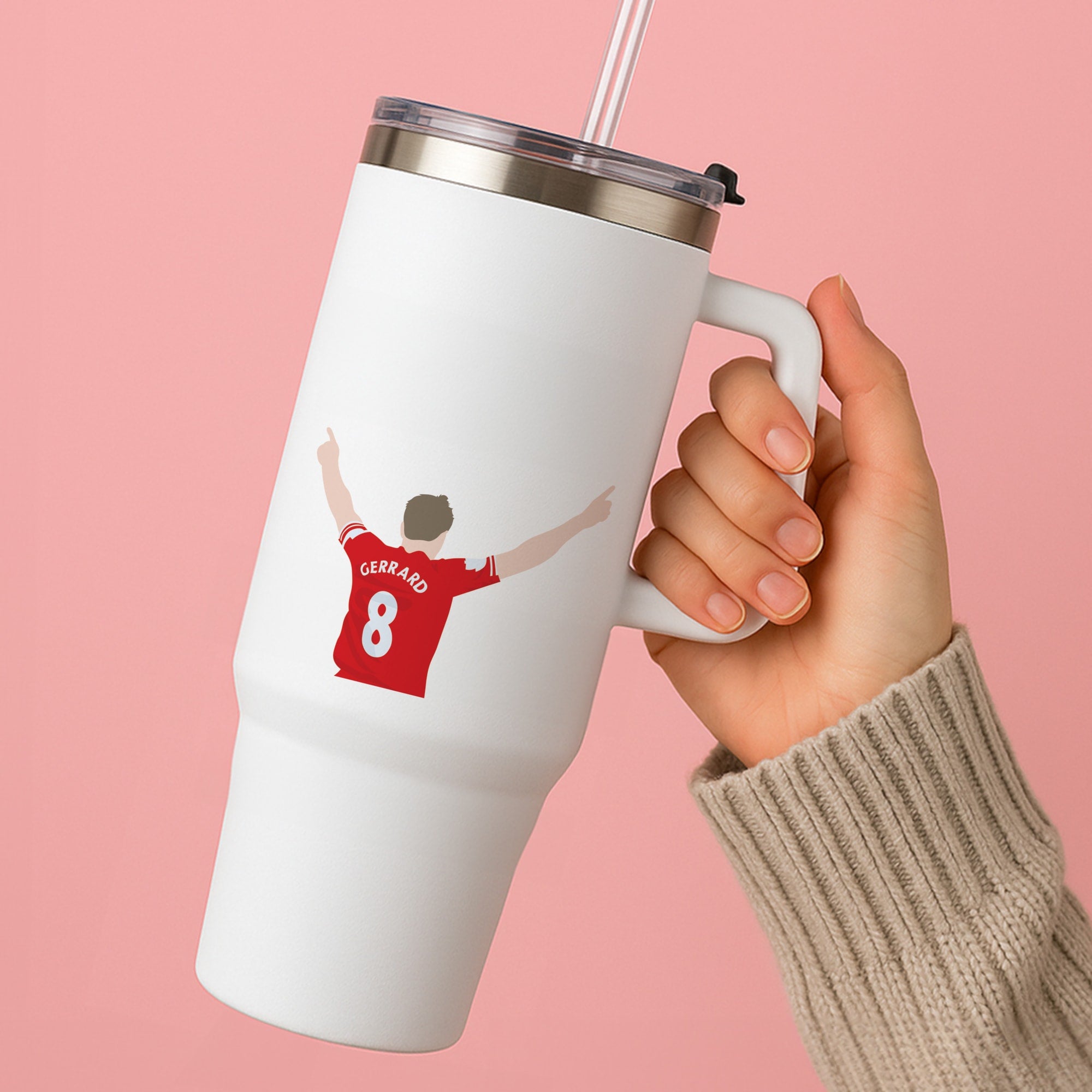 Gerrard - Football Tumbler