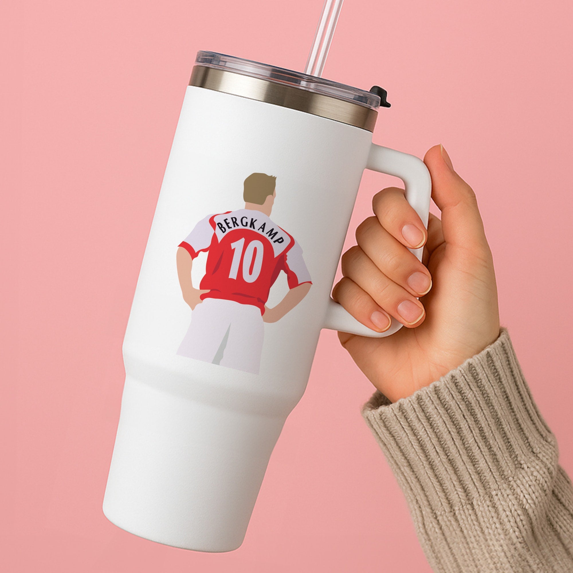 Bergkamp - Football Tumbler