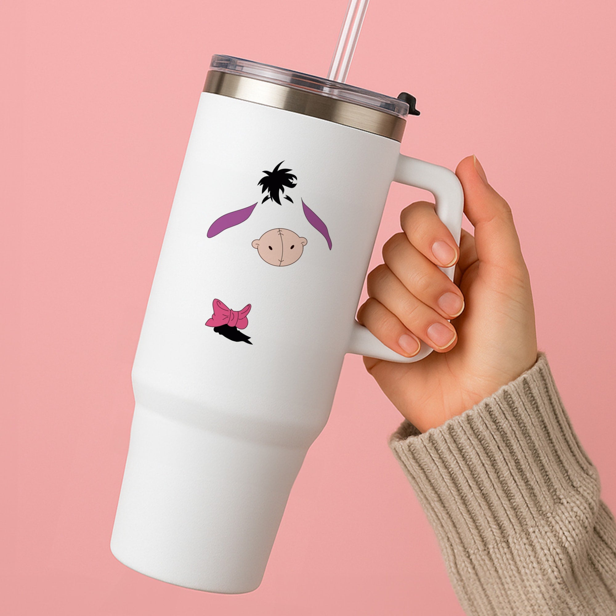 Faceless Donkey Tumbler