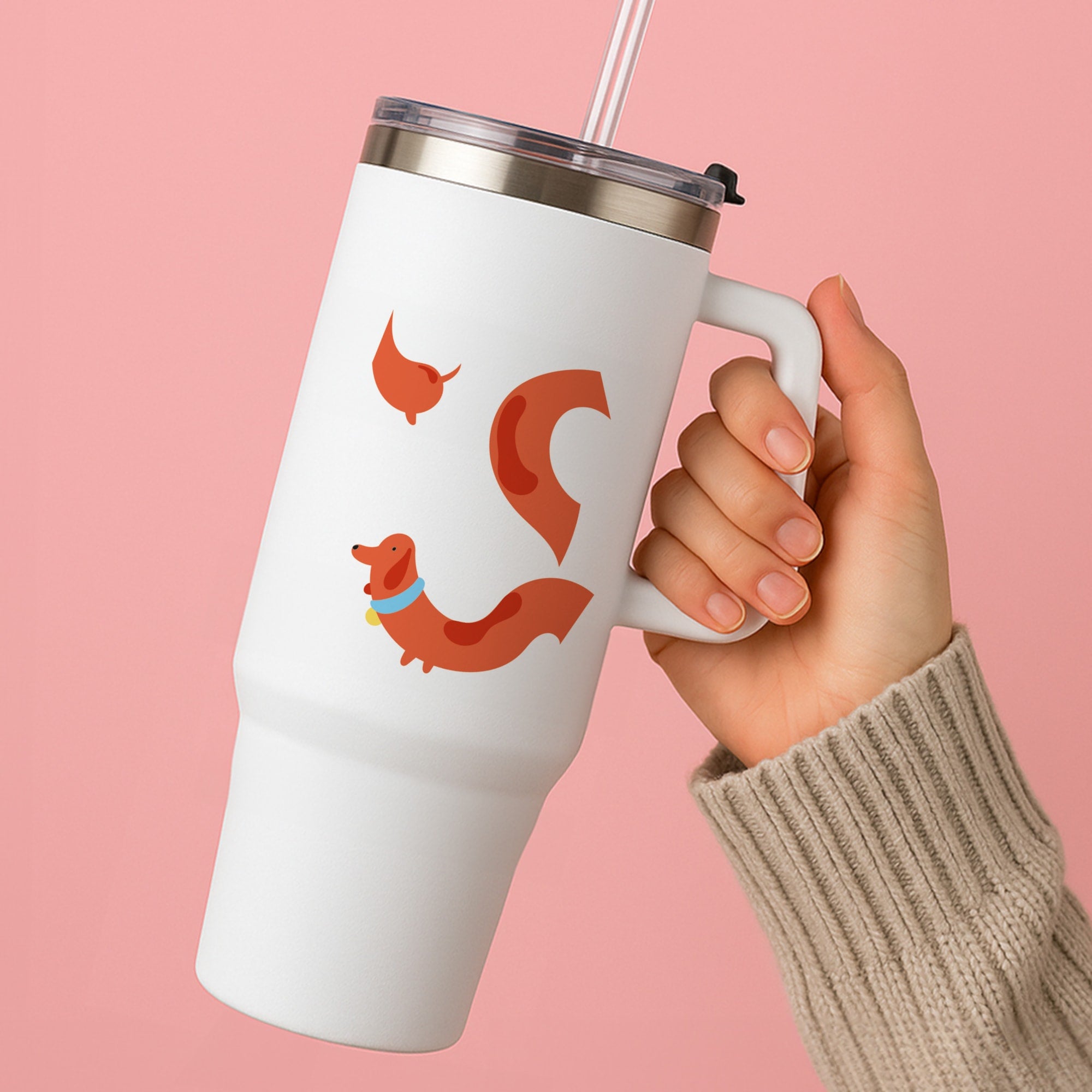Sausage dog wrapped round - Dachshunds Tumbler