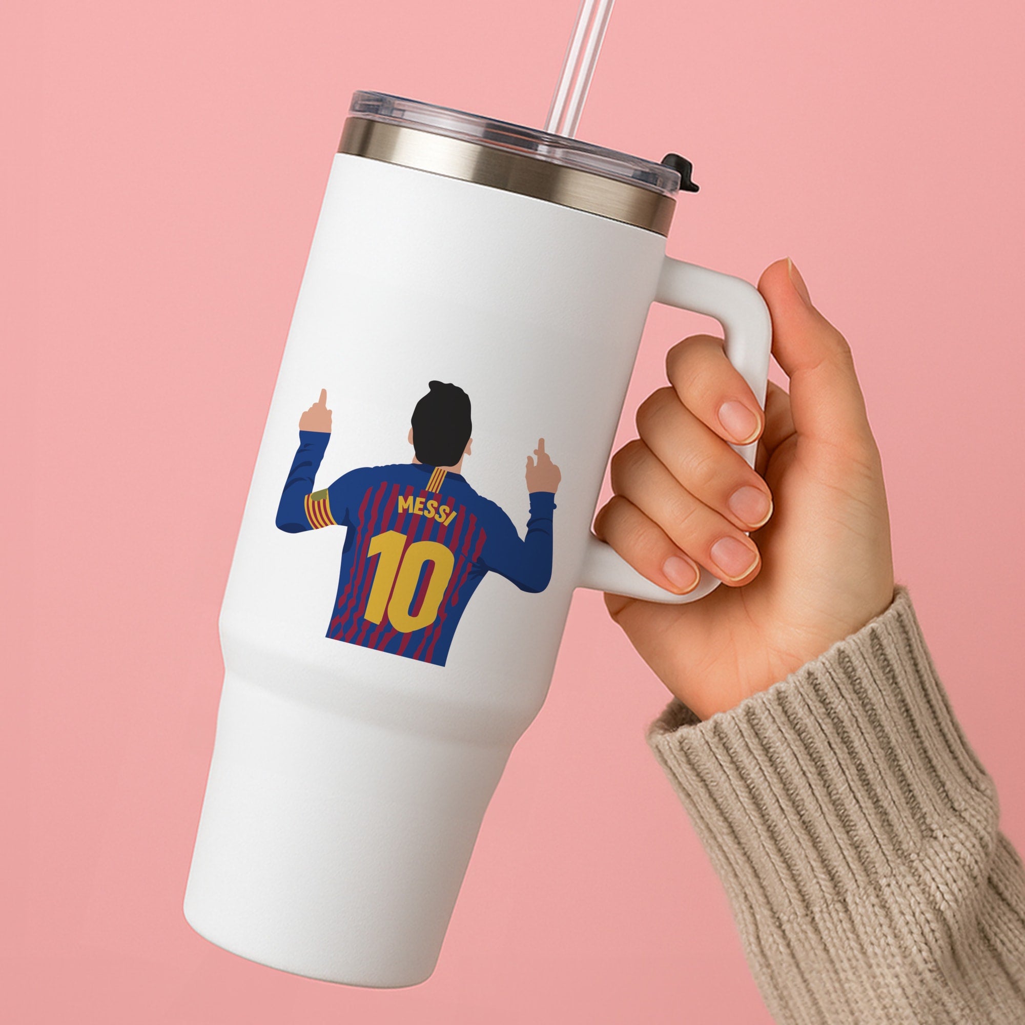 Messi - Football Tumbler