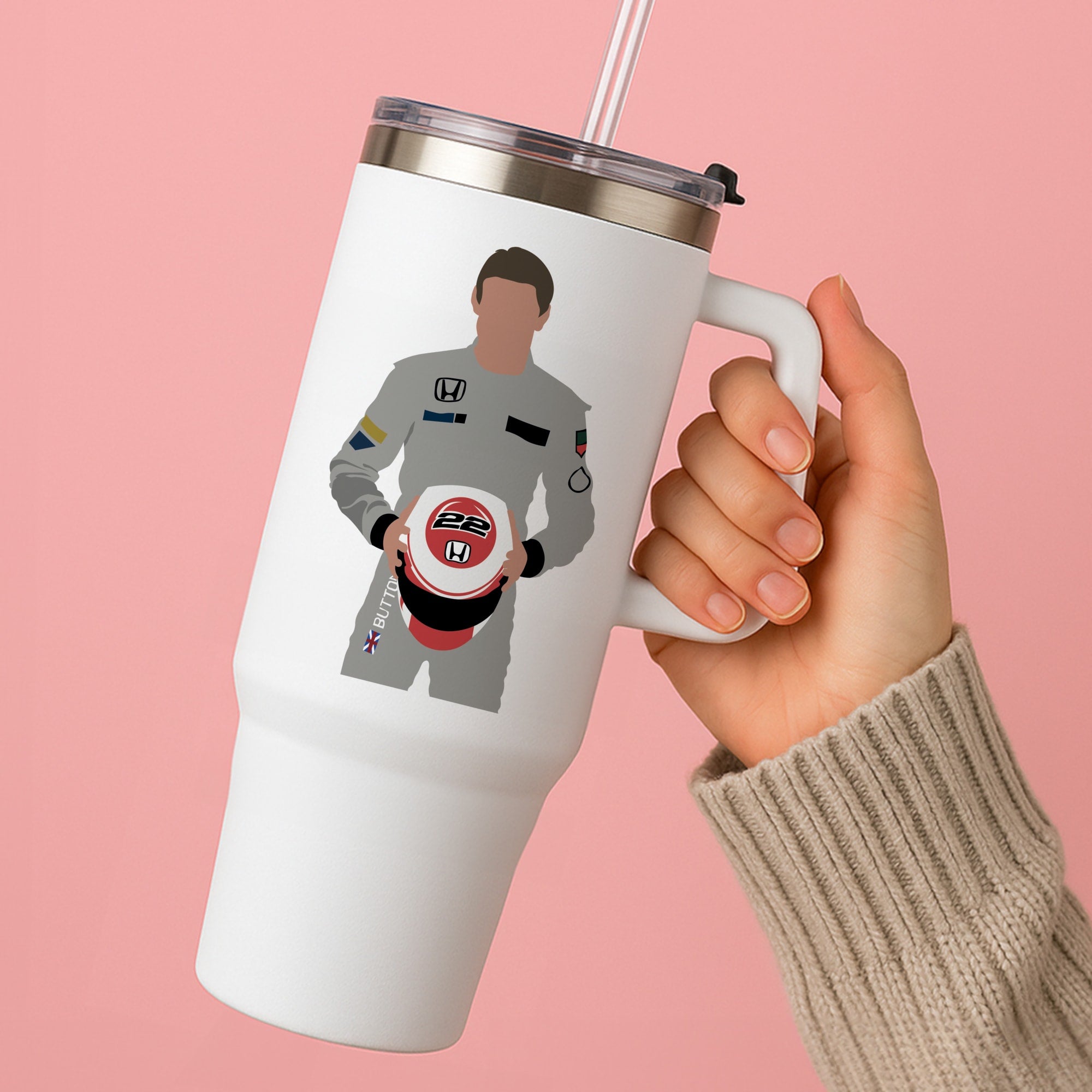 Button - F1 Tumbler