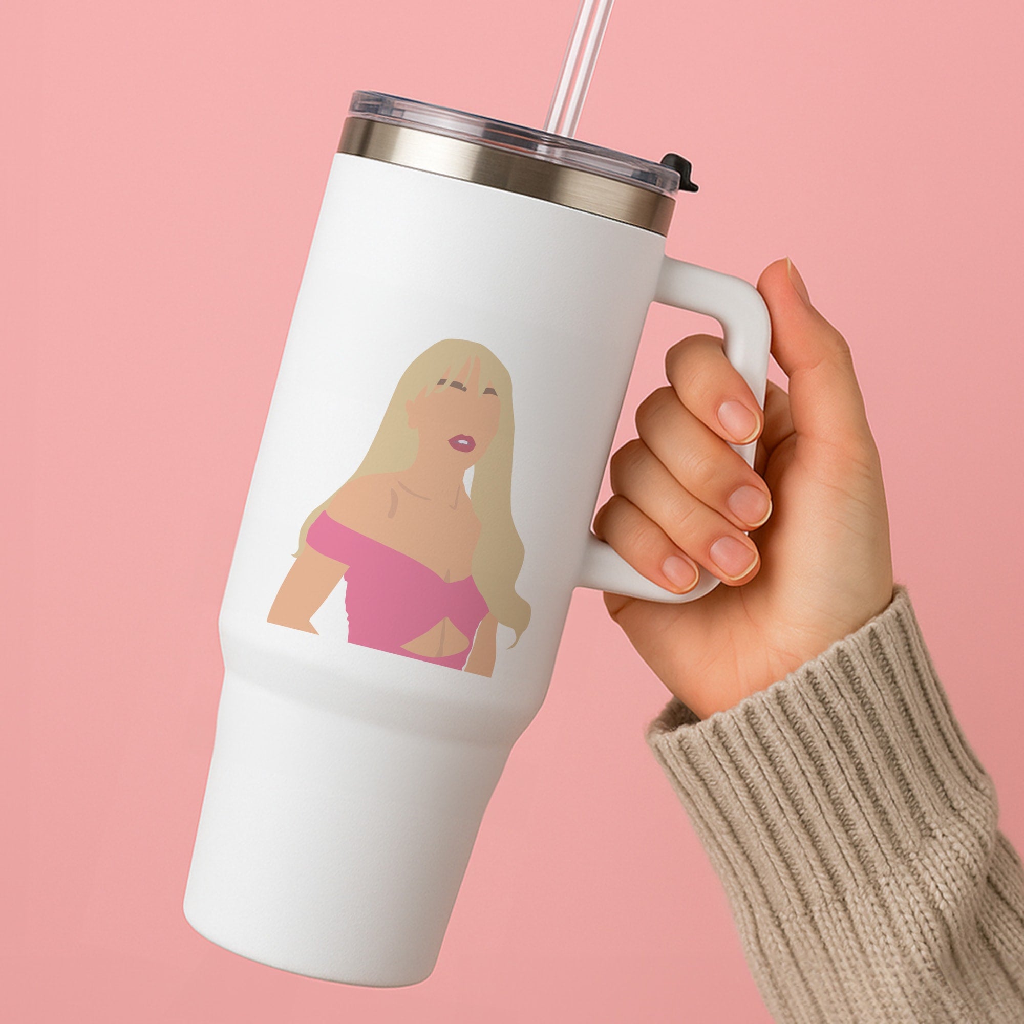 Pink Dress Tumbler