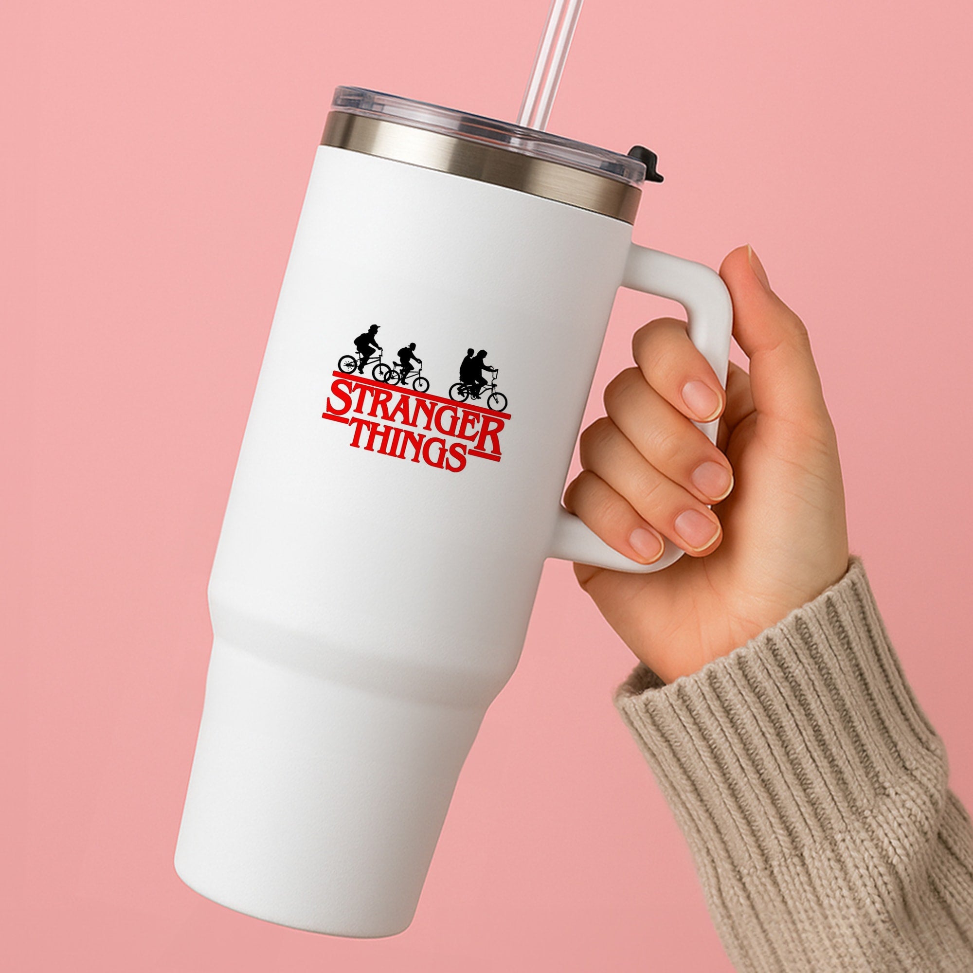 Stranger Cycling Logo Tumbler