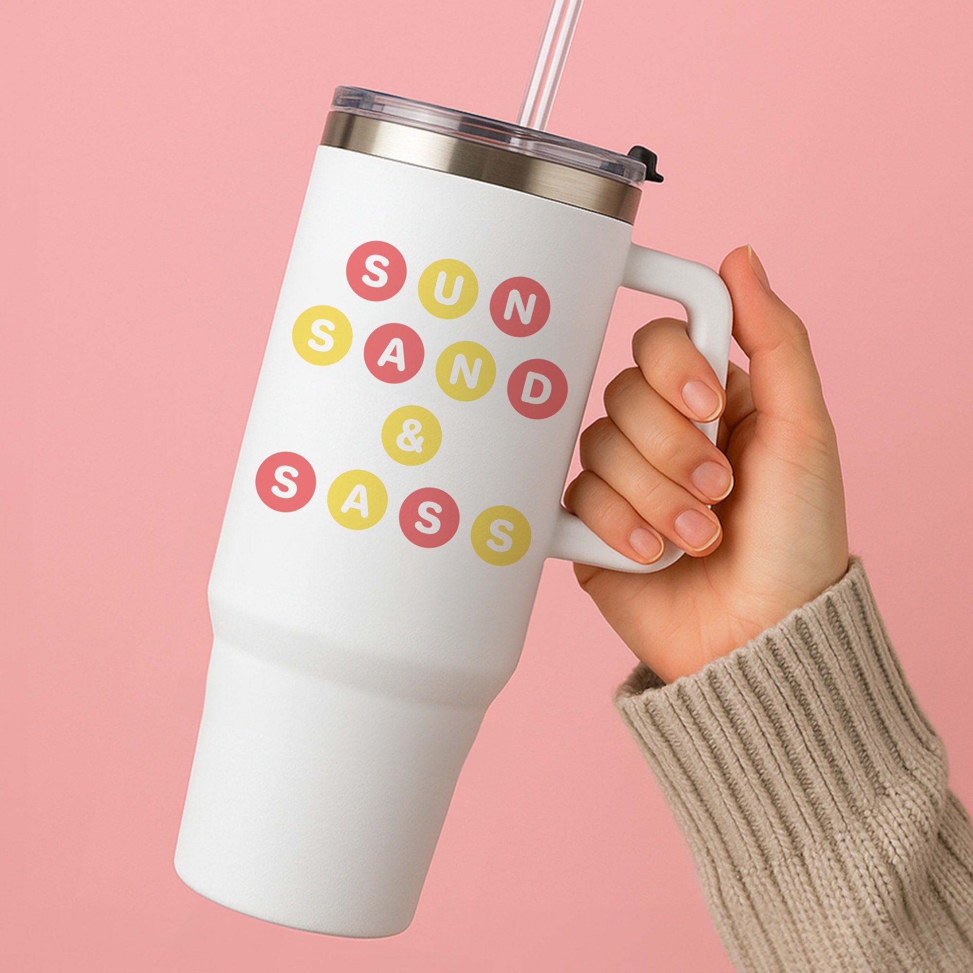 Sun, Sand And Sass Tumbler
