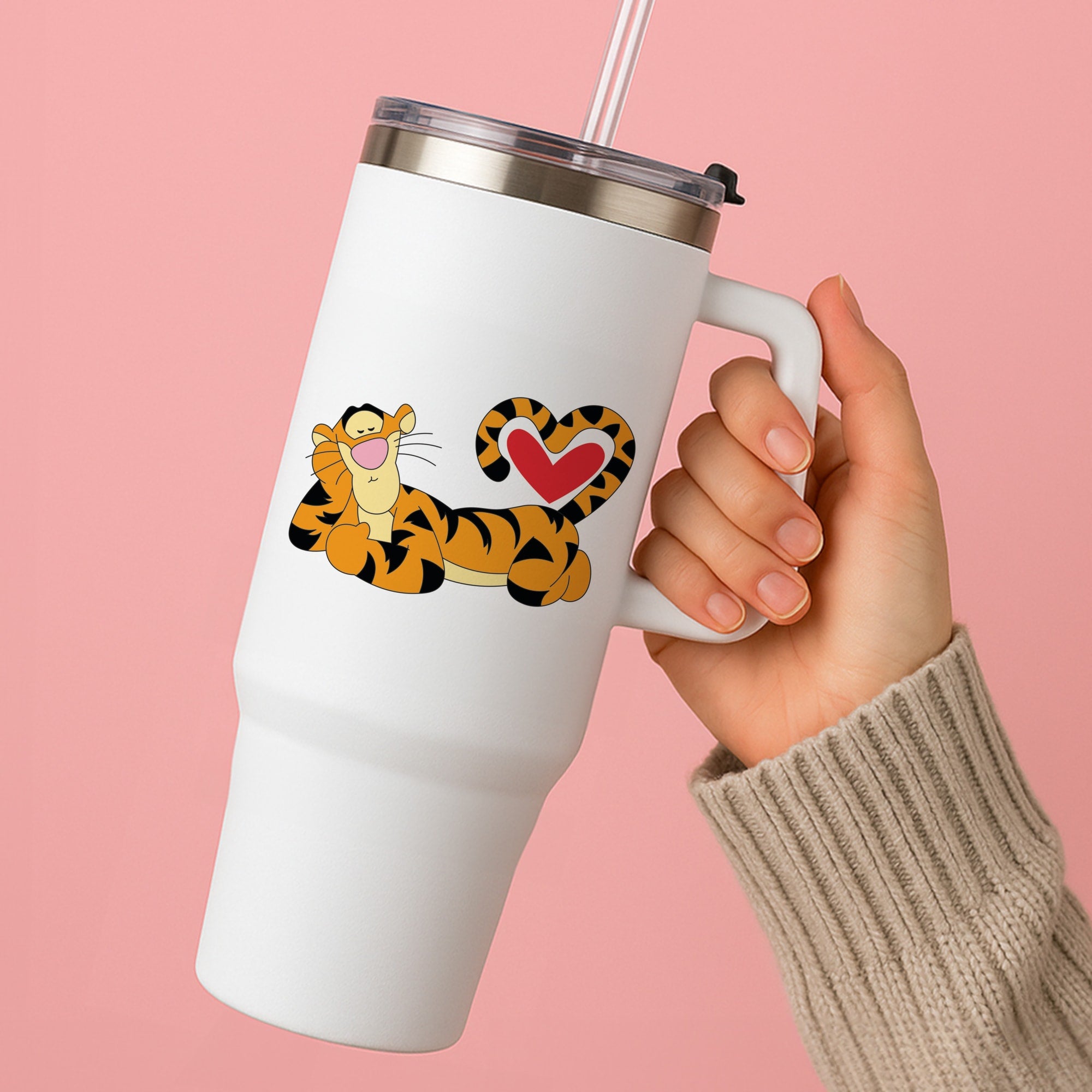 Tiger Valentine's Tumbler